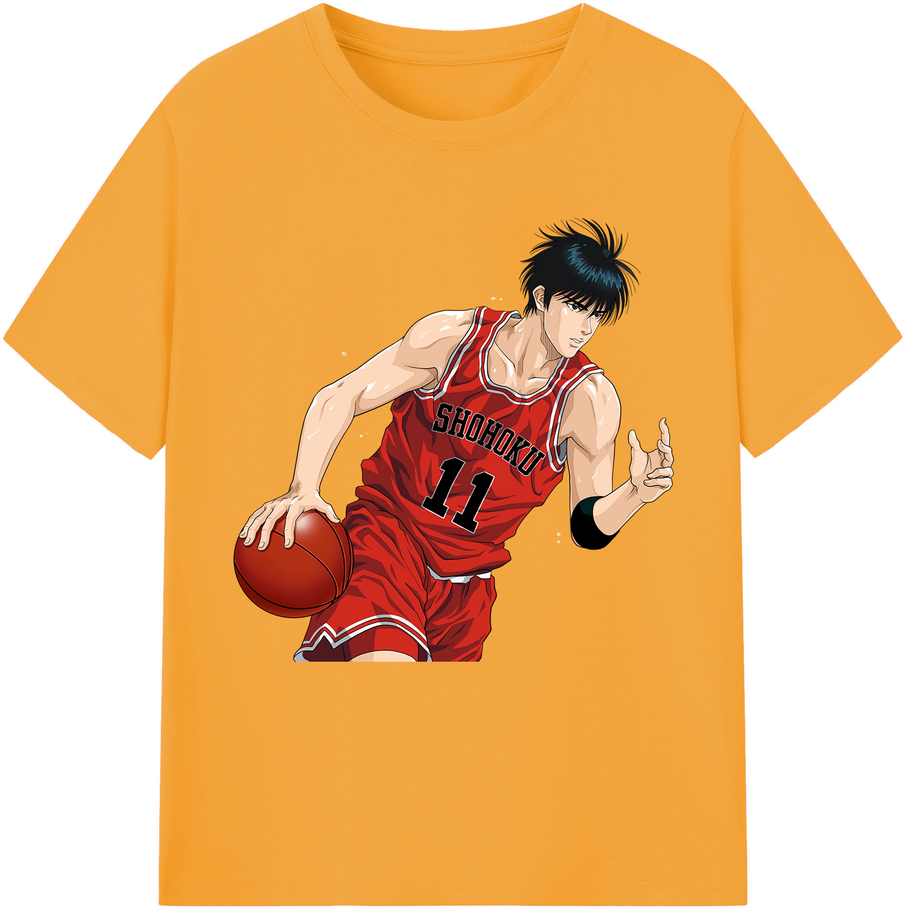 （画像用） SLAM DUNK／スラムダンク レディースカジュアルプリントTシャツ（綿100％）