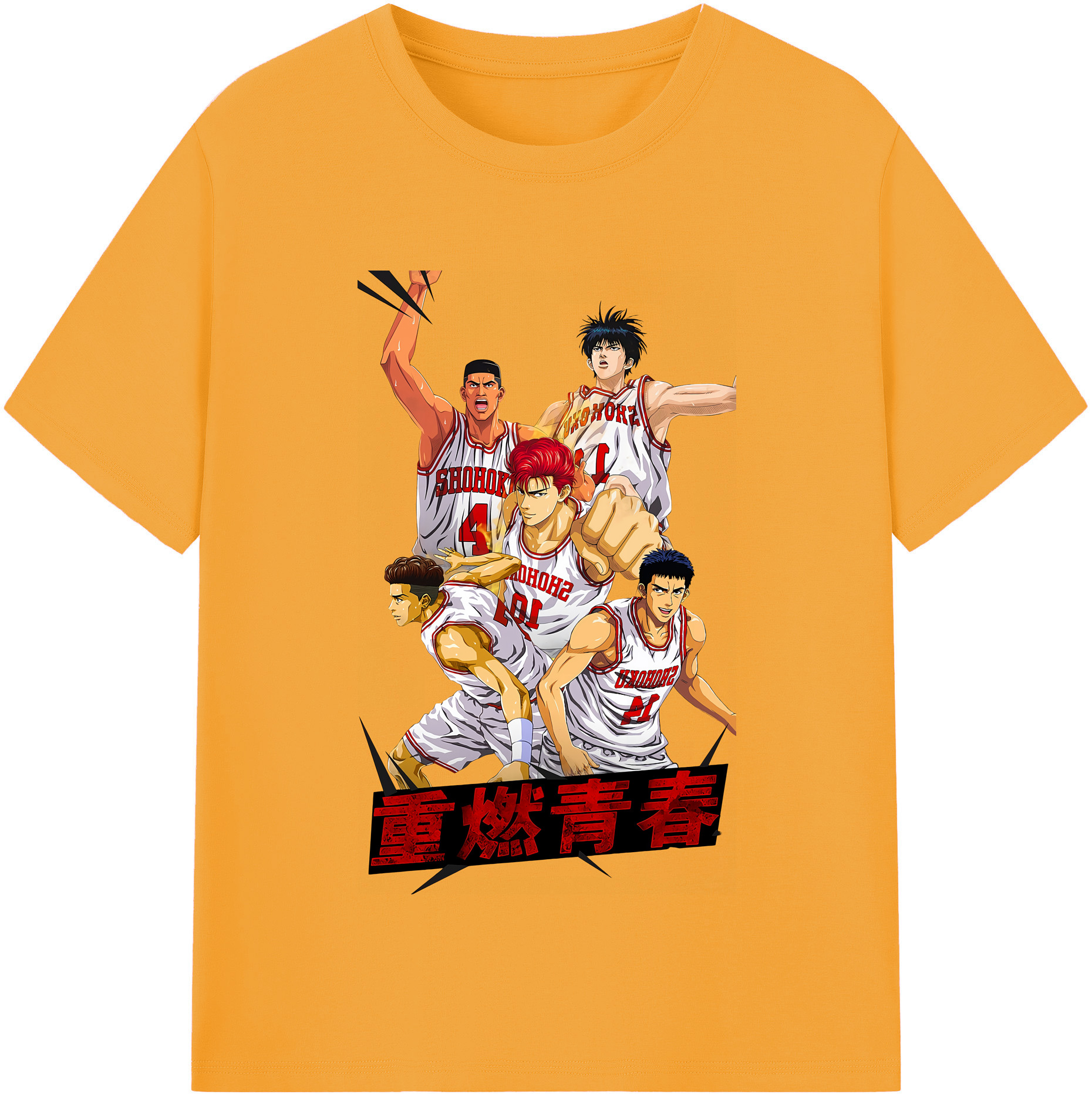 （画像用） SLAM DUNK／スラムダンク レディースカジュアルプリントTシャツ（綿100％）