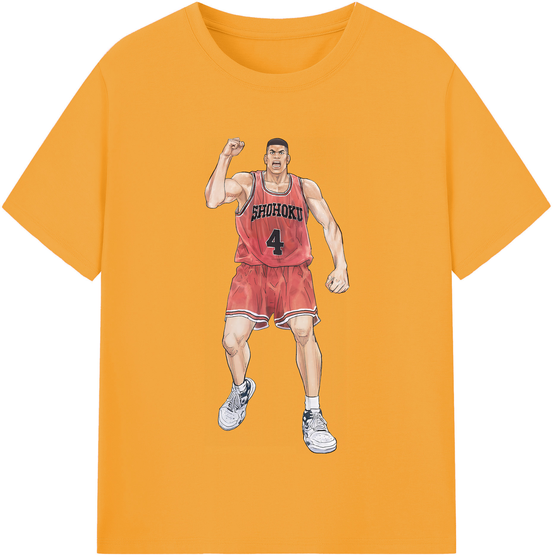 （画像用） SLAM DUNK／スラムダンク レディースカジュアルプリントTシャツ（綿100％）