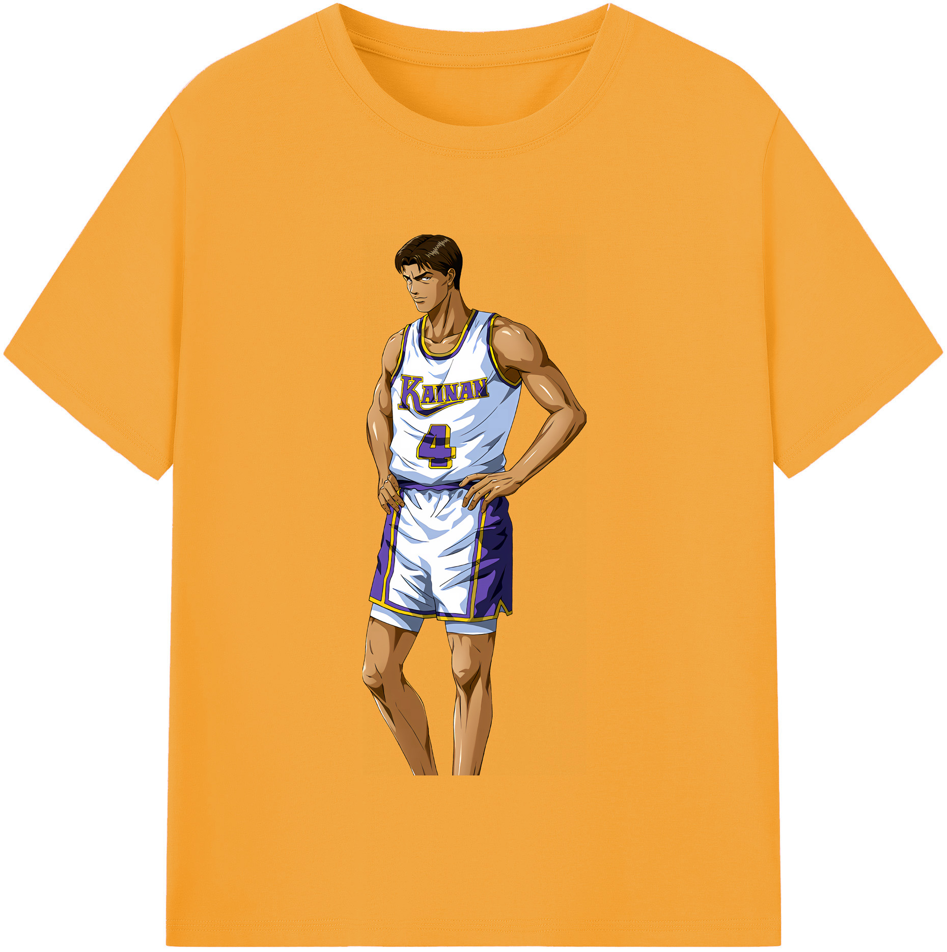 （画像用） SLAM DUNK／スラムダンク レディースカジュアルプリントTシャツ（綿100％）