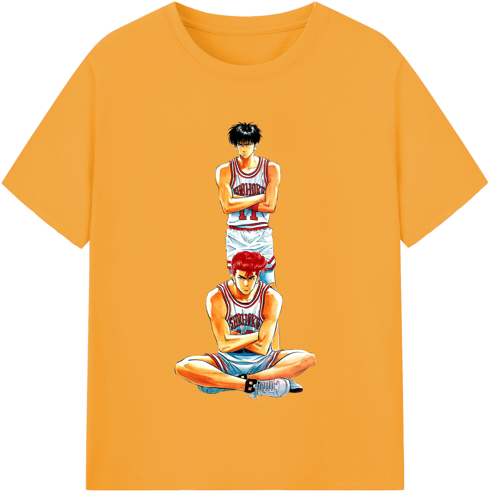 （画像用） SLAM DUNK／スラムダンク レディースカジュアルプリントTシャツ（綿100％）