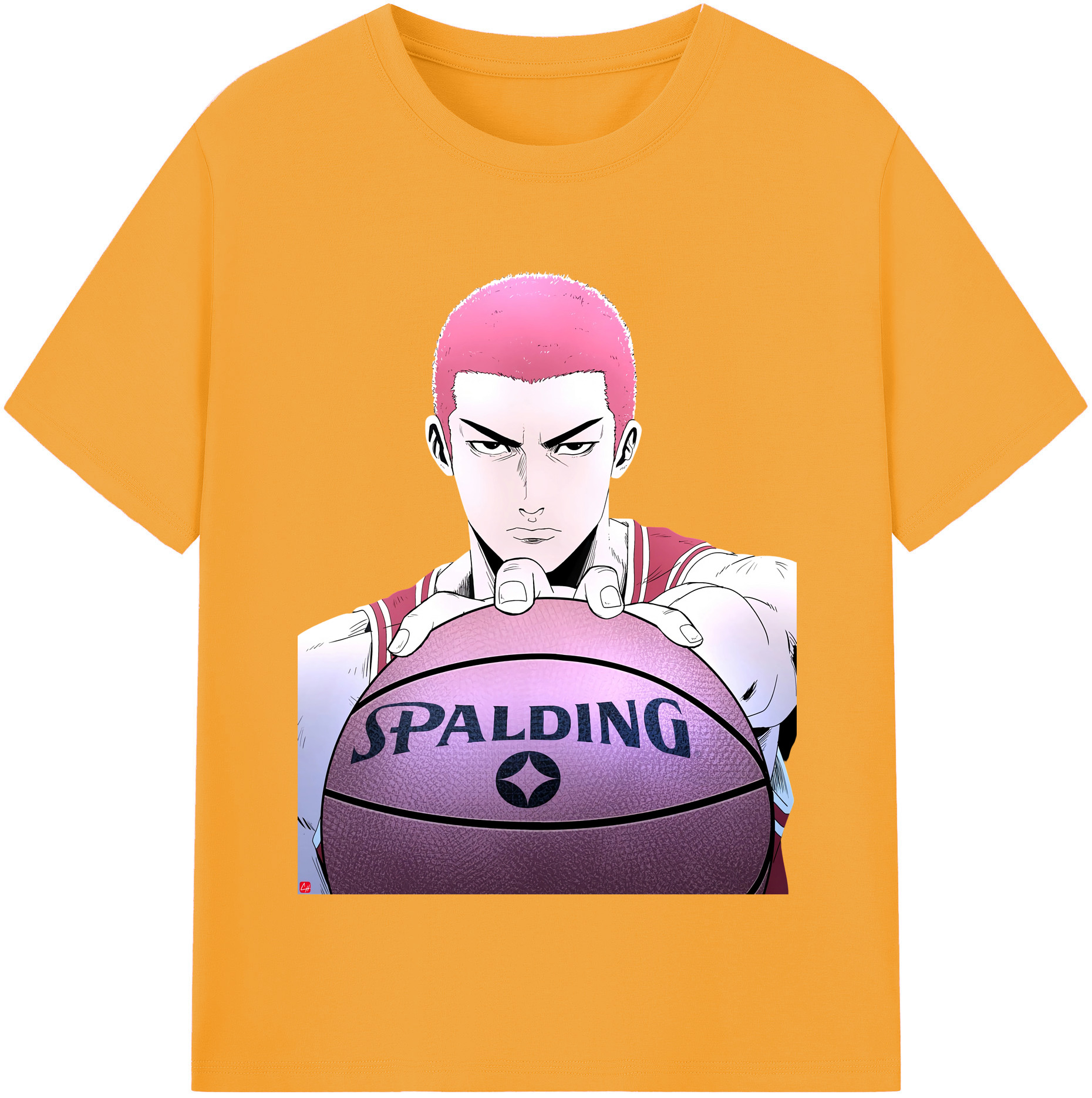 （画像用） SLAM DUNK／スラムダンク レディースカジュアルプリントTシャツ（綿100％）