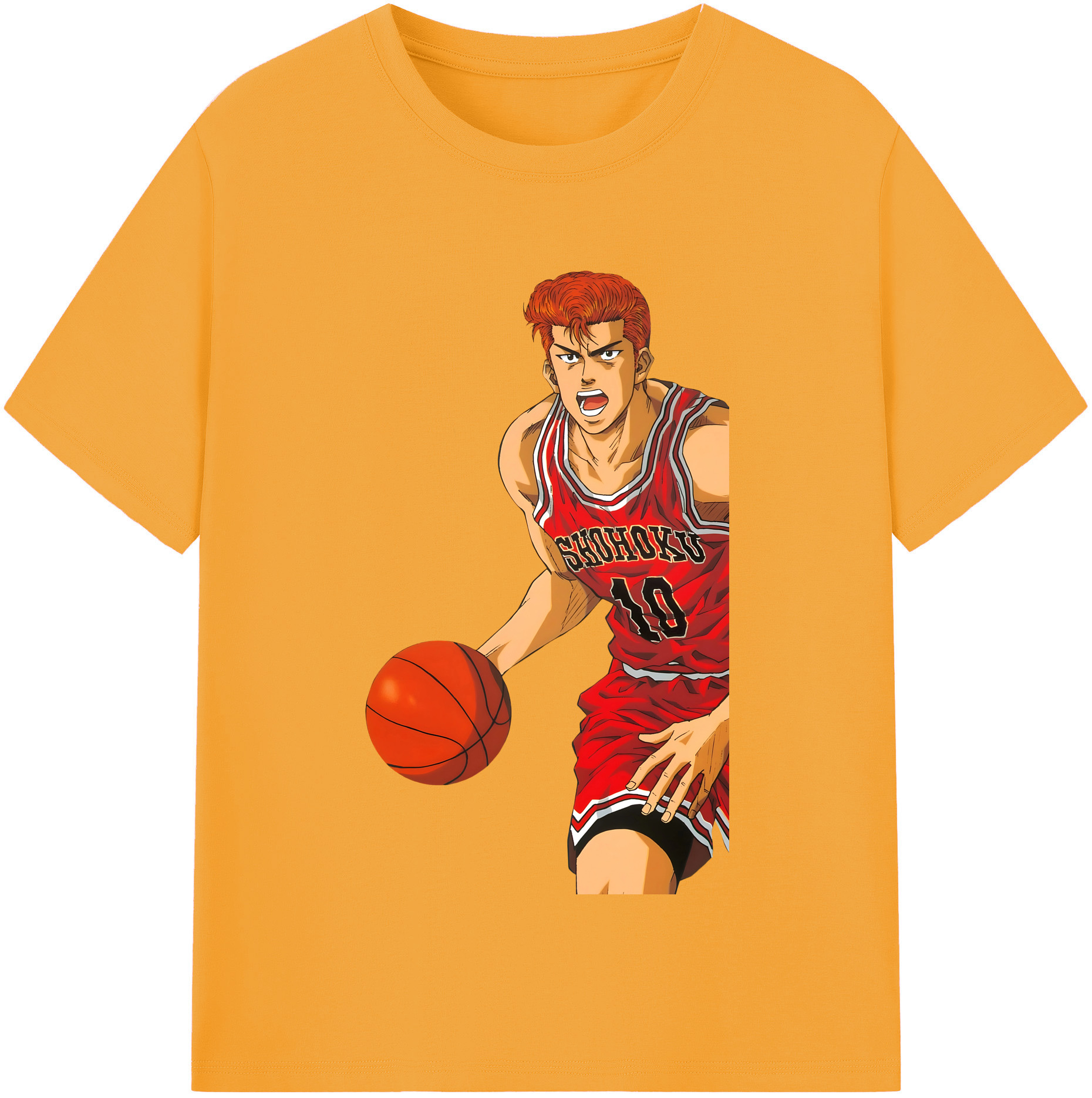 （画像用） SLAM DUNK／スラムダンク レディースカジュアルプリントTシャツ（綿100％）