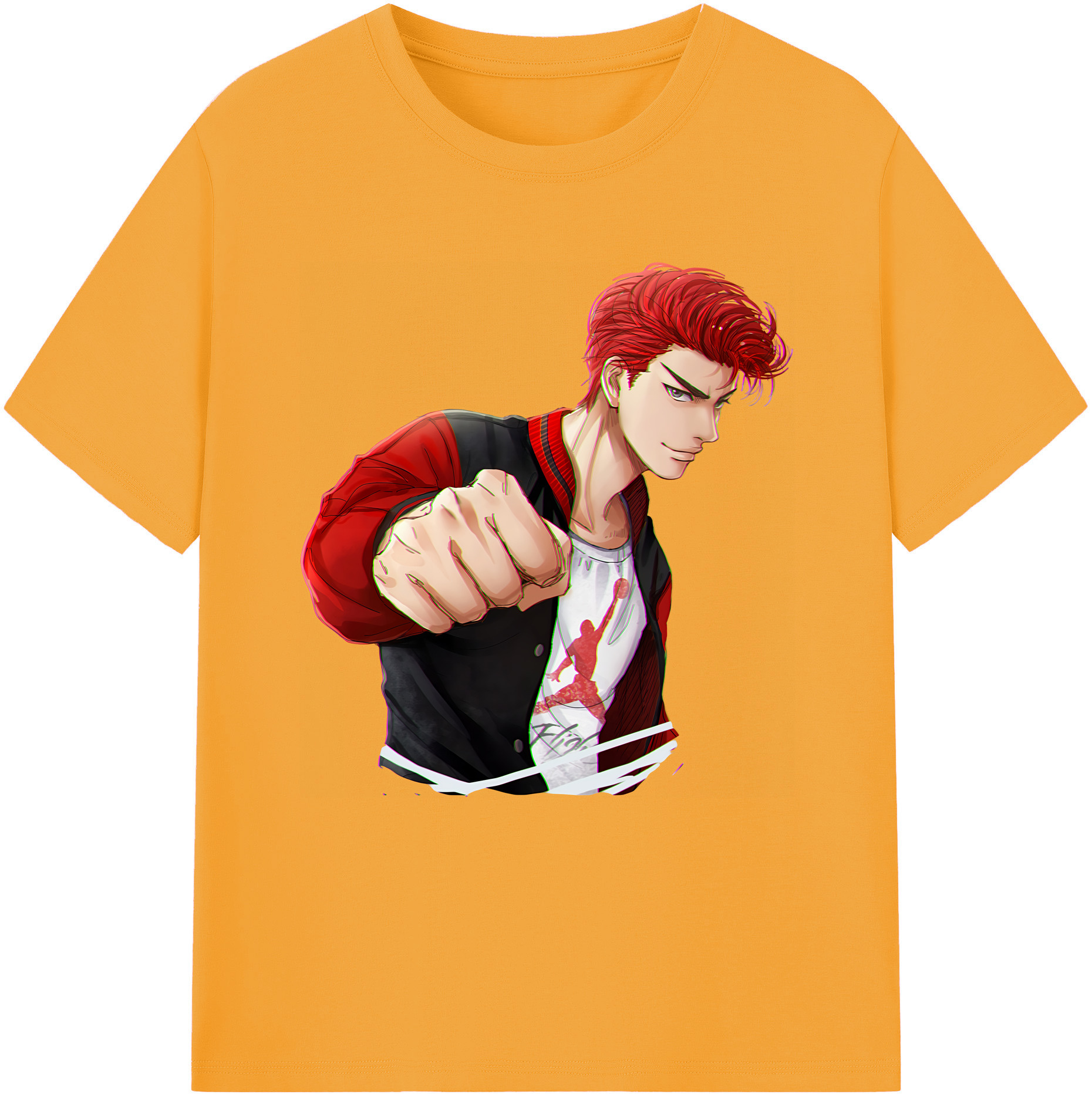 （画像用） SLAM DUNK／スラムダンク レディースカジュアルプリントTシャツ（綿100％）