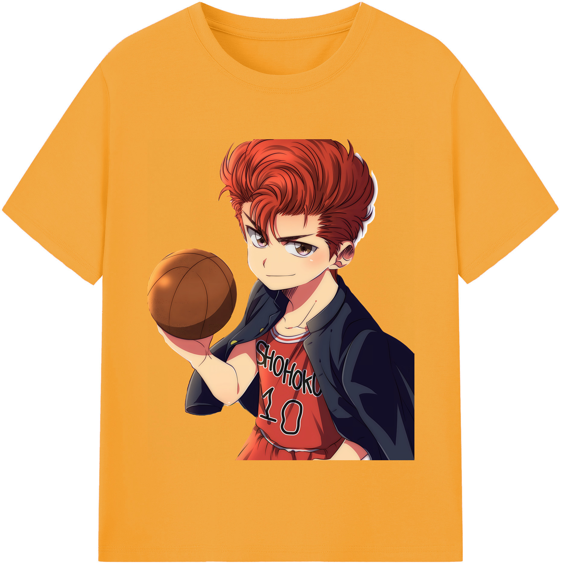 （画像用） SLAM DUNK／スラムダンク レディースカジュアルプリントTシャツ（綿100％）