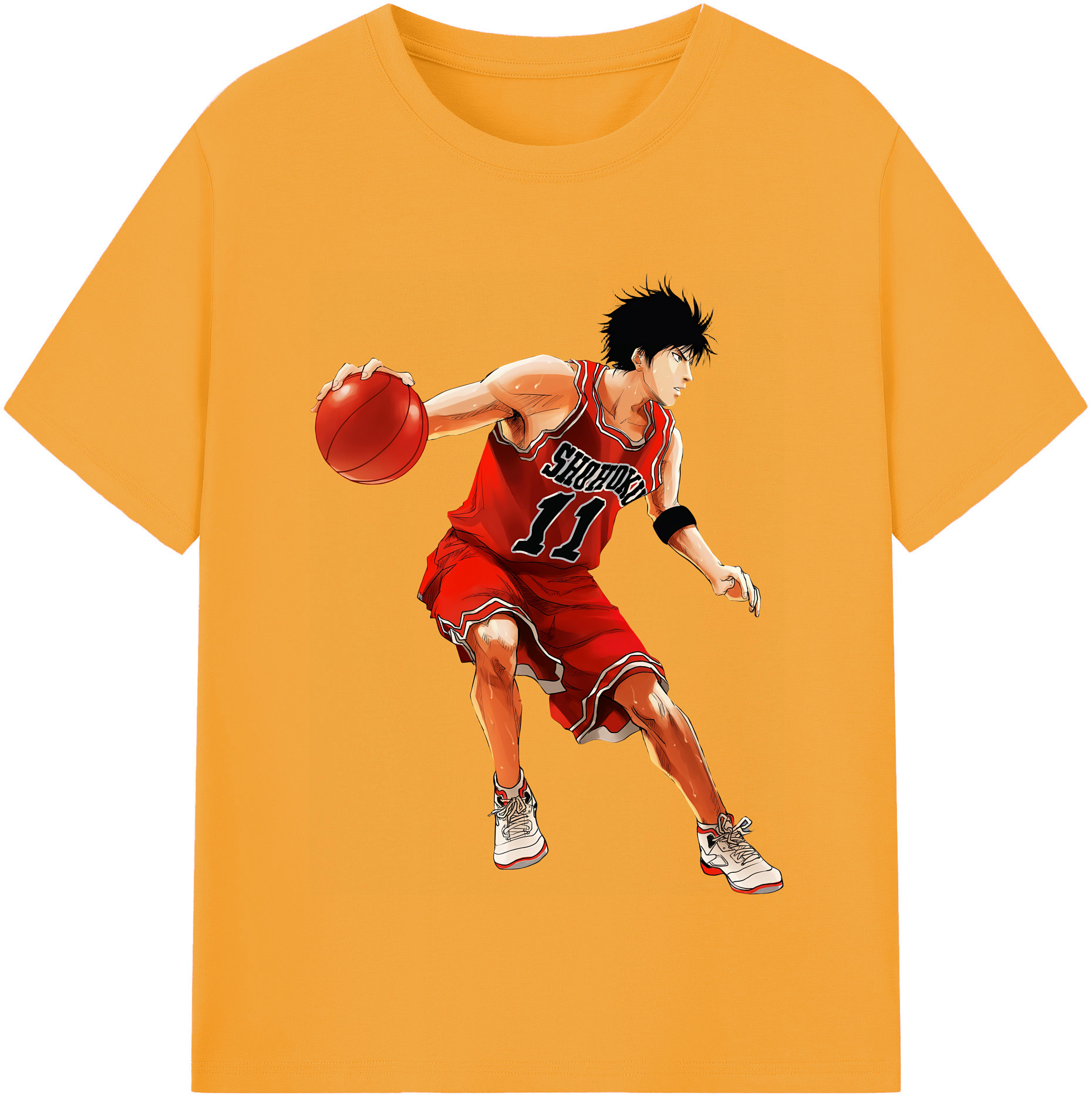 （画像用） SLAM DUNK／スラムダンク レディースカジュアルプリントTシャツ（綿100％）