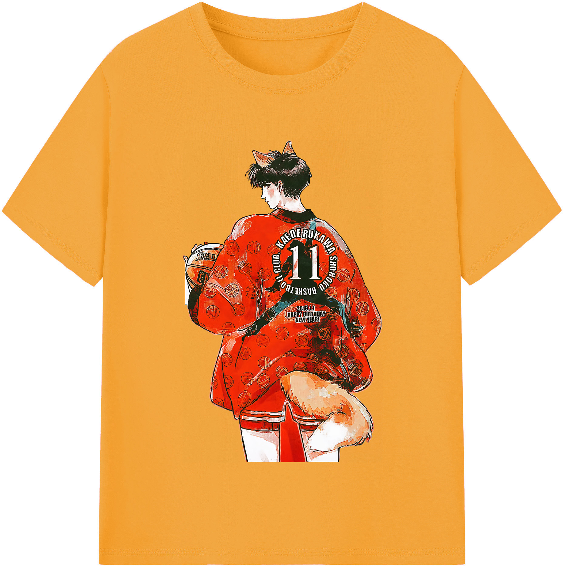 （画像用） SLAM DUNK／スラムダンク レディースカジュアルプリントTシャツ（綿100％）