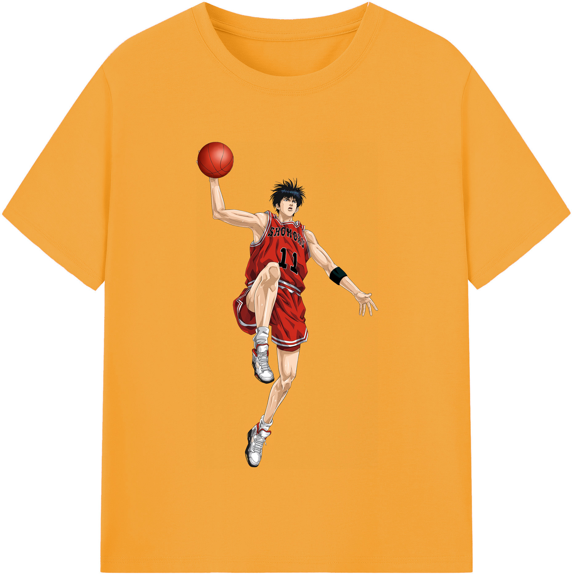 （画像用） SLAM DUNK／スラムダンク レディースカジュアルプリントTシャツ（綿100％）