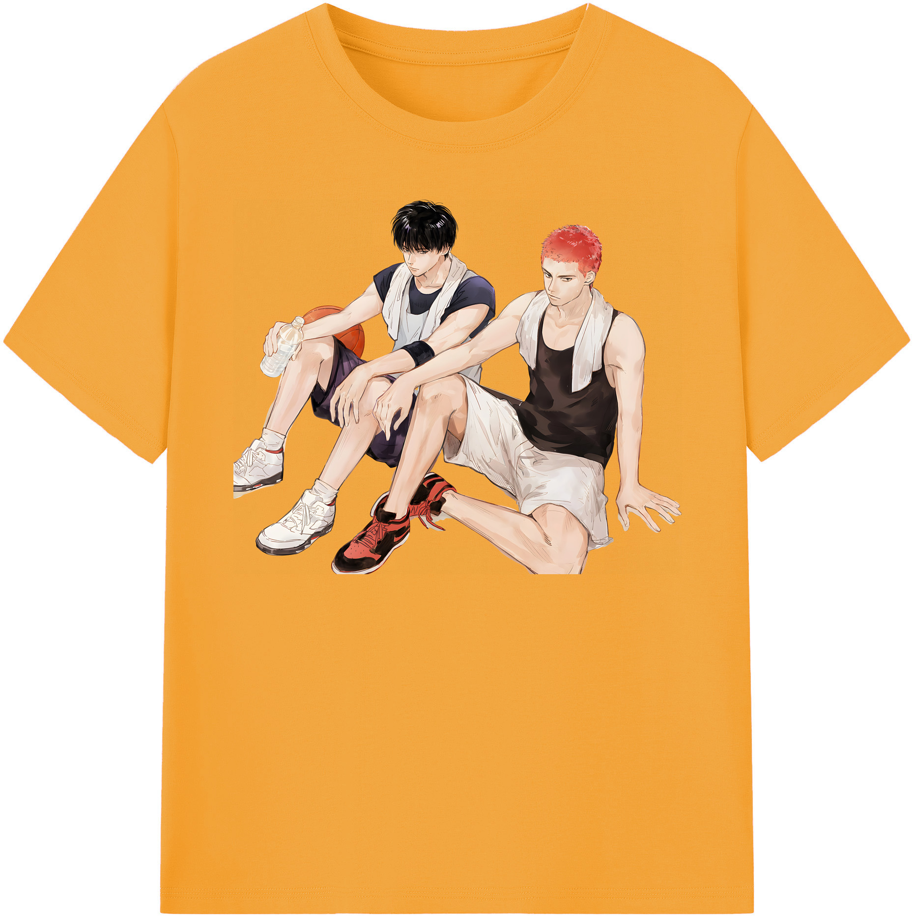 （画像用） SLAM DUNK／スラムダンク レディースカジュアルプリントTシャツ（綿100％）