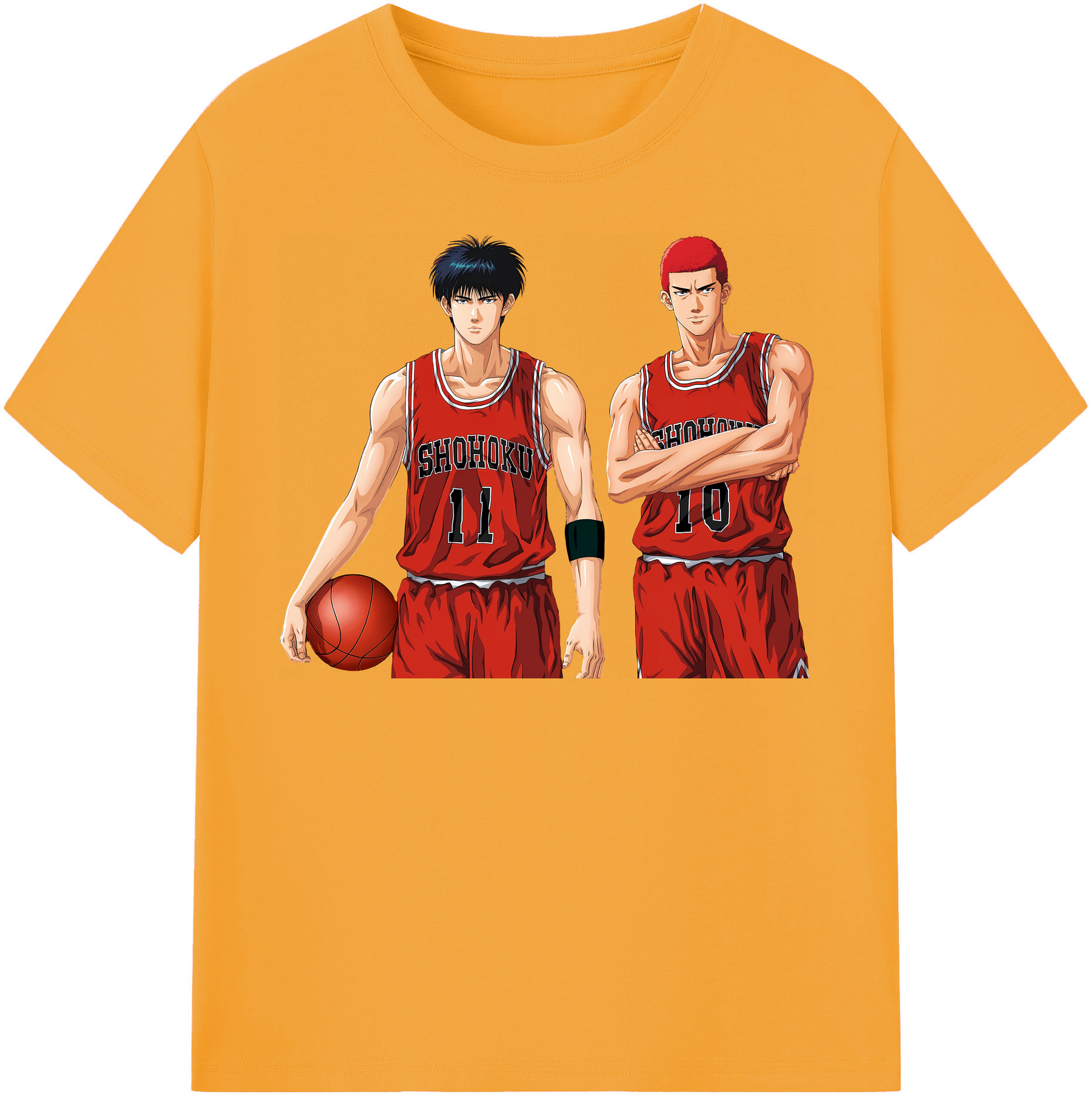 （画像用） SLAM DUNK／スラムダンク レディースカジュアルプリントTシャツ（綿100％）