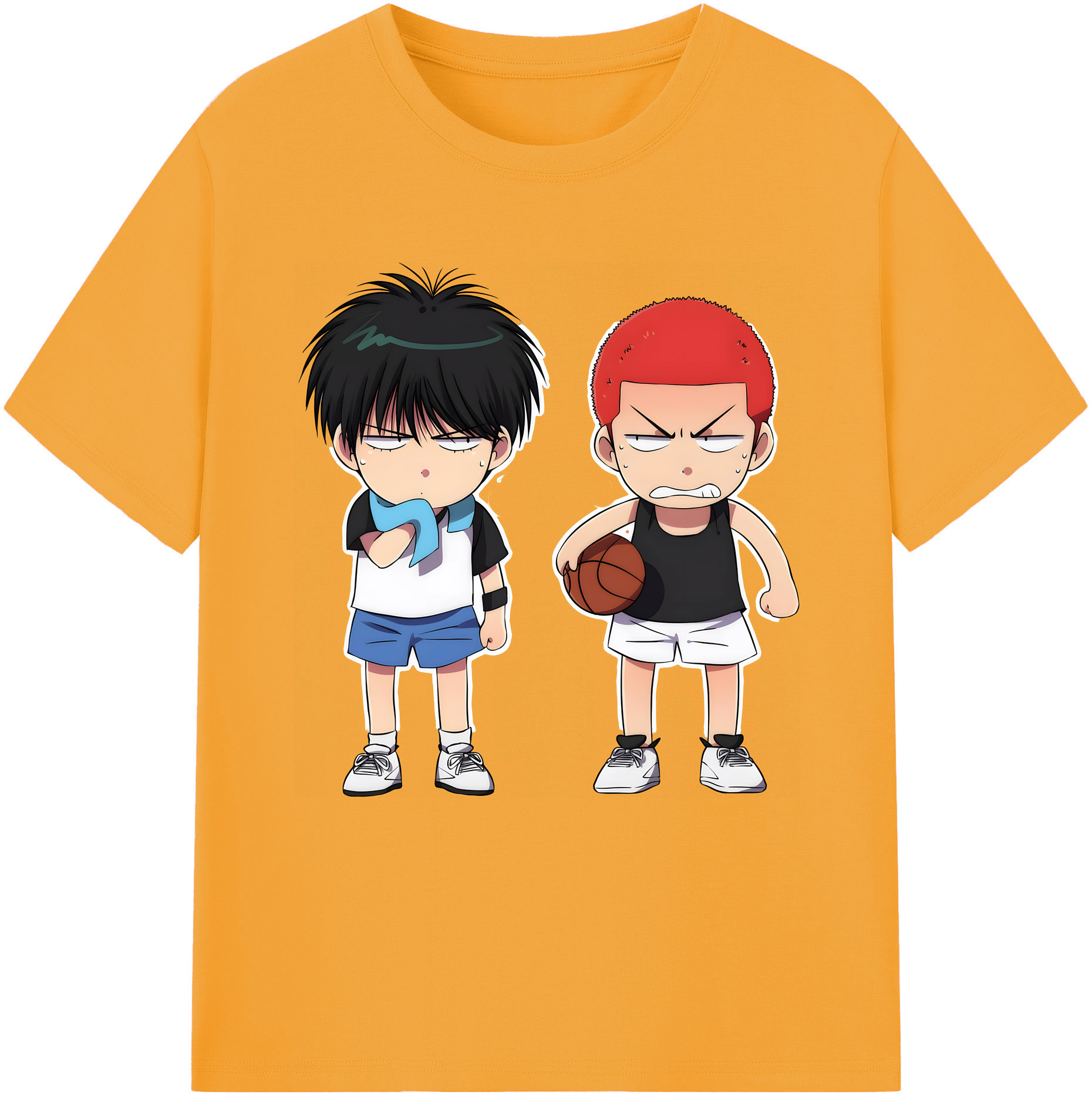 （画像用） SLAM DUNK／スラムダンク レディースカジュアルプリントTシャツ（綿100％）