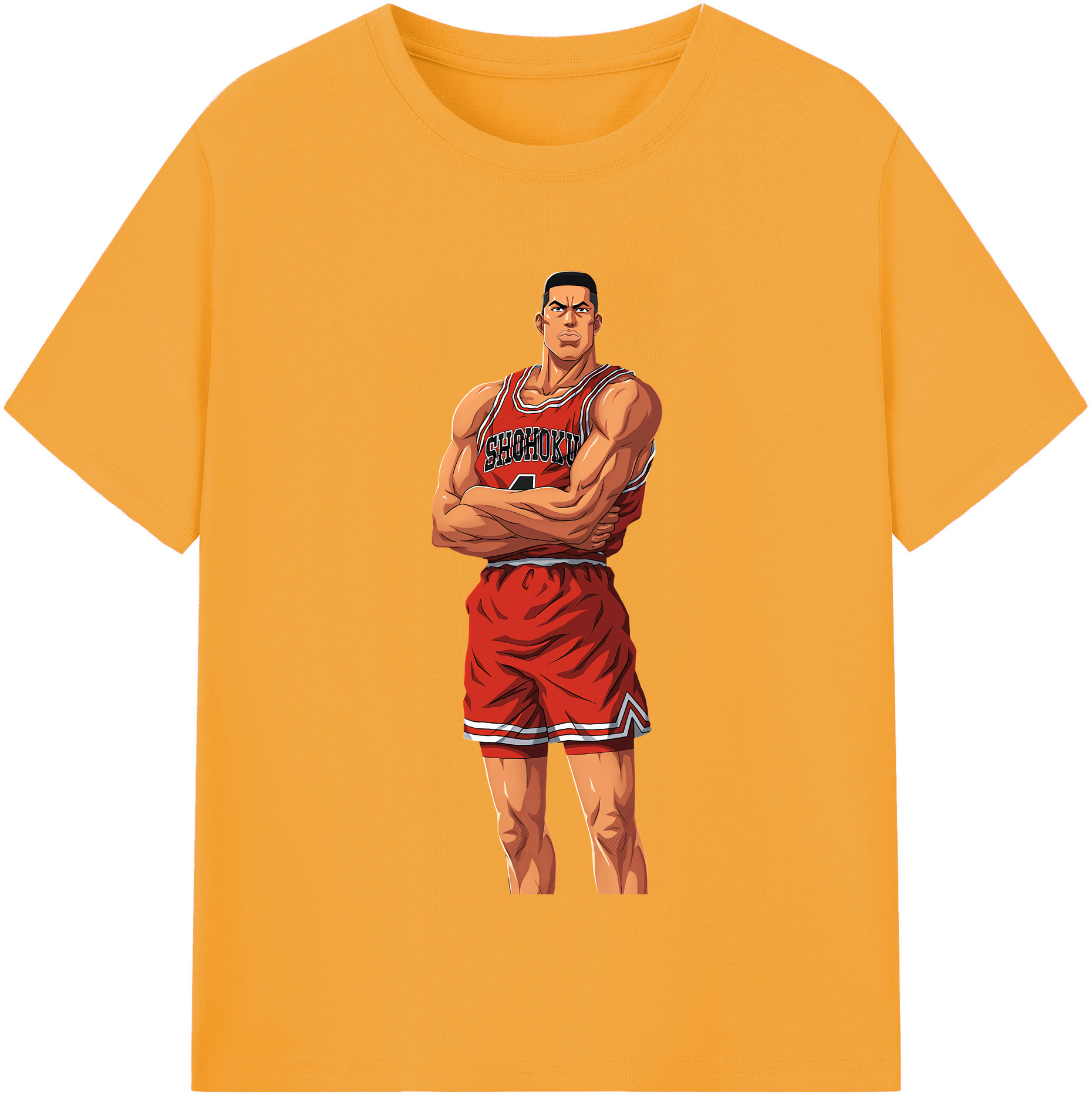 （画像用） SLAM DUNK／スラムダンク レディースカジュアルプリントTシャツ（綿100％）