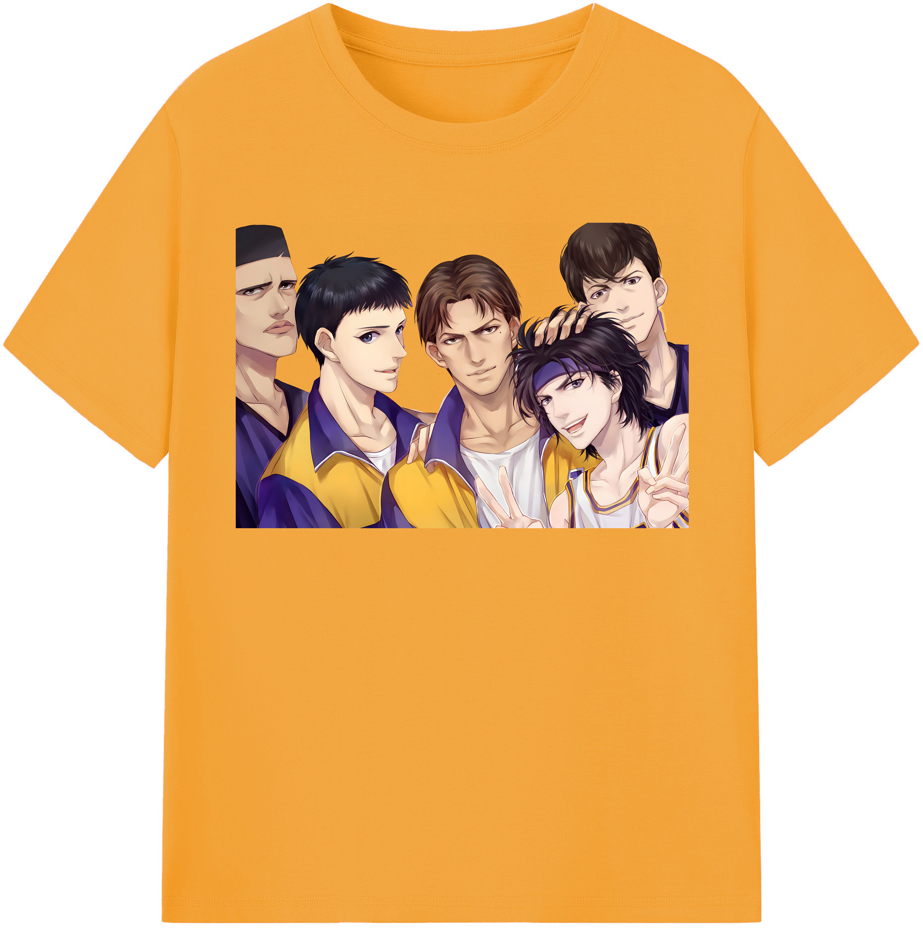 （画像用） SLAM DUNK／スラムダンク レディースカジュアルプリントTシャツ（綿100％）