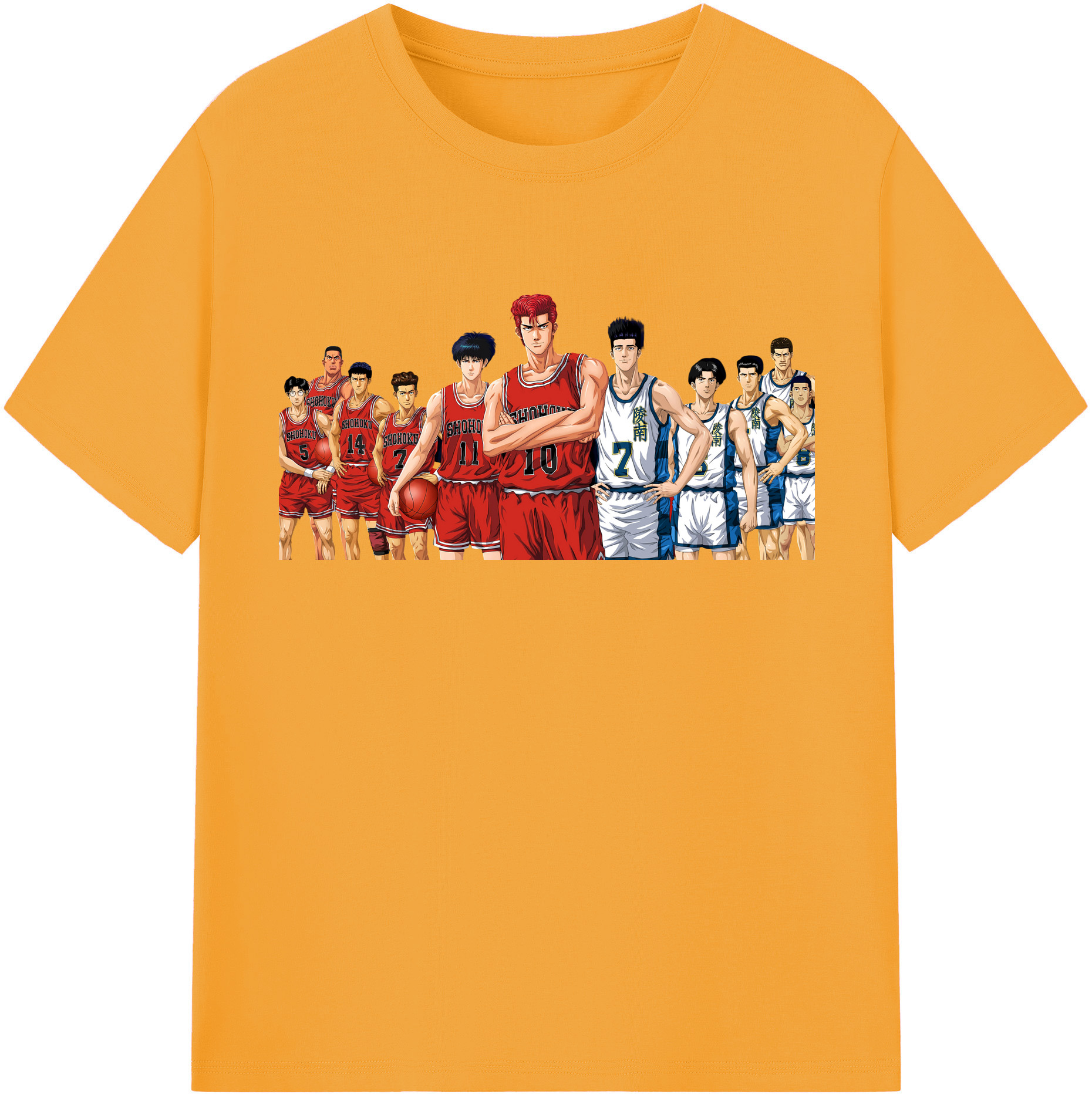 （画像用） SLAM DUNK／スラムダンク レディースカジュアルプリントTシャツ（綿100％）