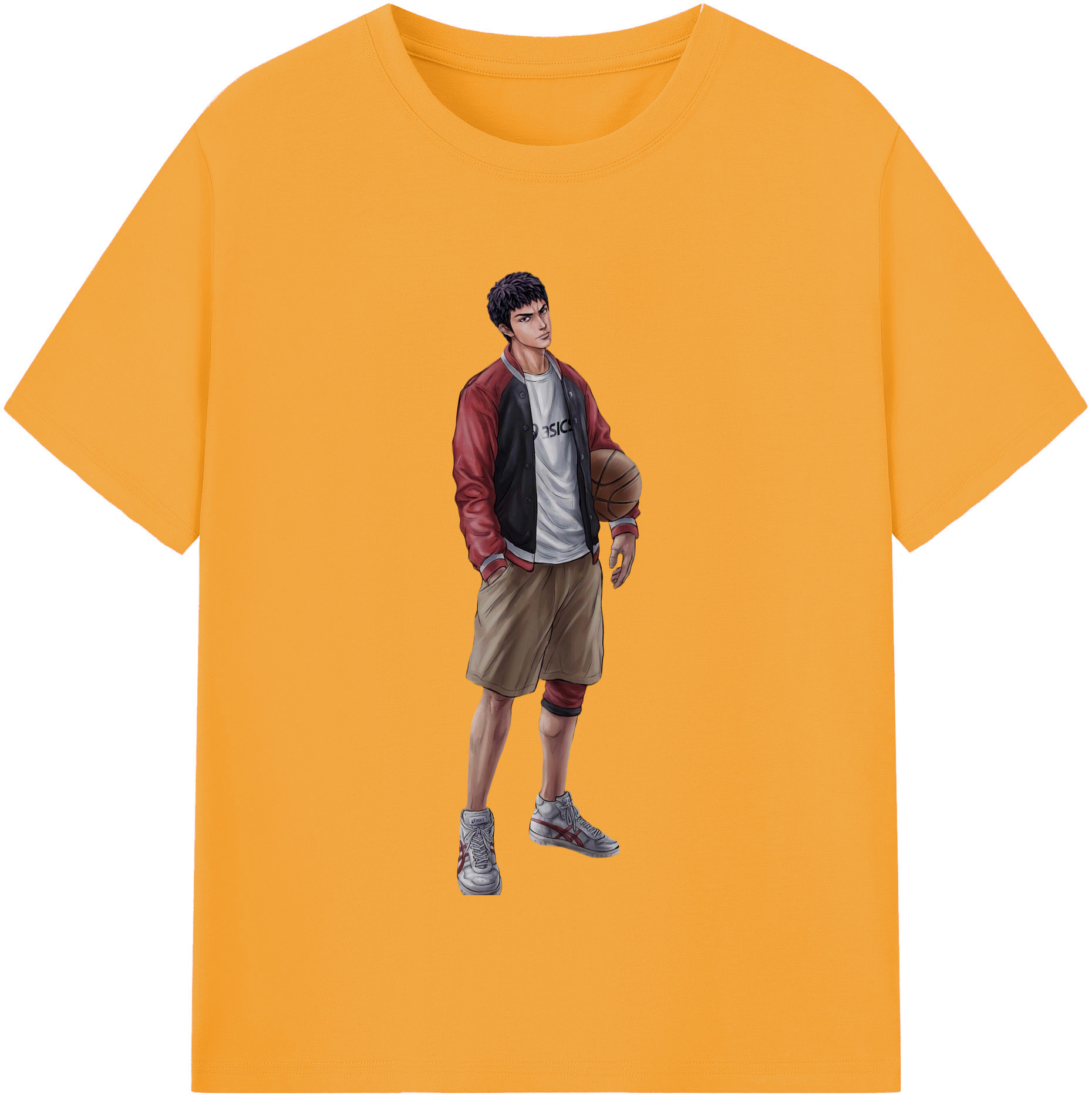 （画像用） SLAM DUNK／スラムダンク レディースカジュアルプリントTシャツ（綿100％）