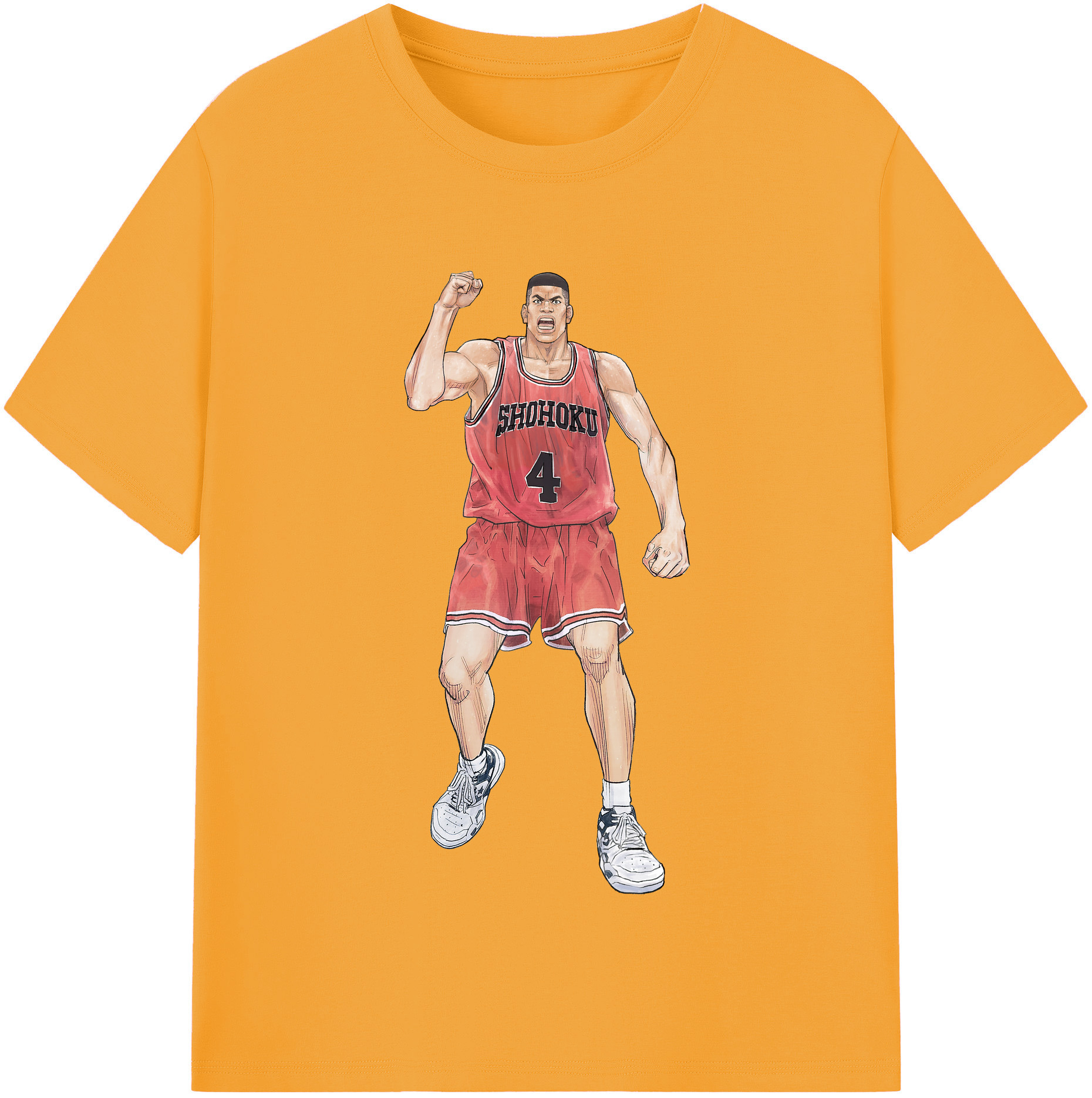 （画像用） SLAM DUNK／スラムダンク レディースカジュアルプリントTシャツ（綿100％）