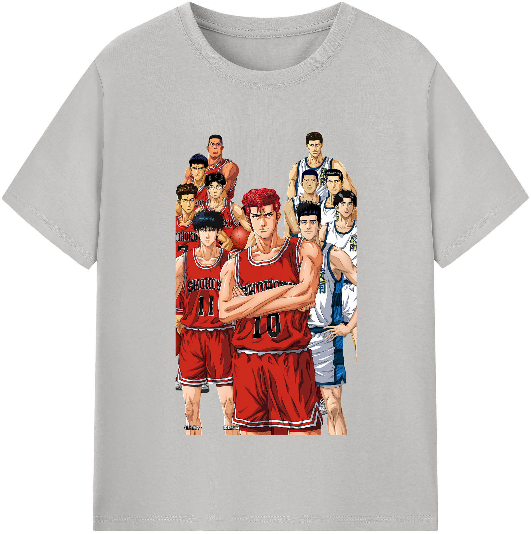 （画像用） SLAM DUNK／スラムダンク レディースカジュアルプリントTシャツ（綿100％）
