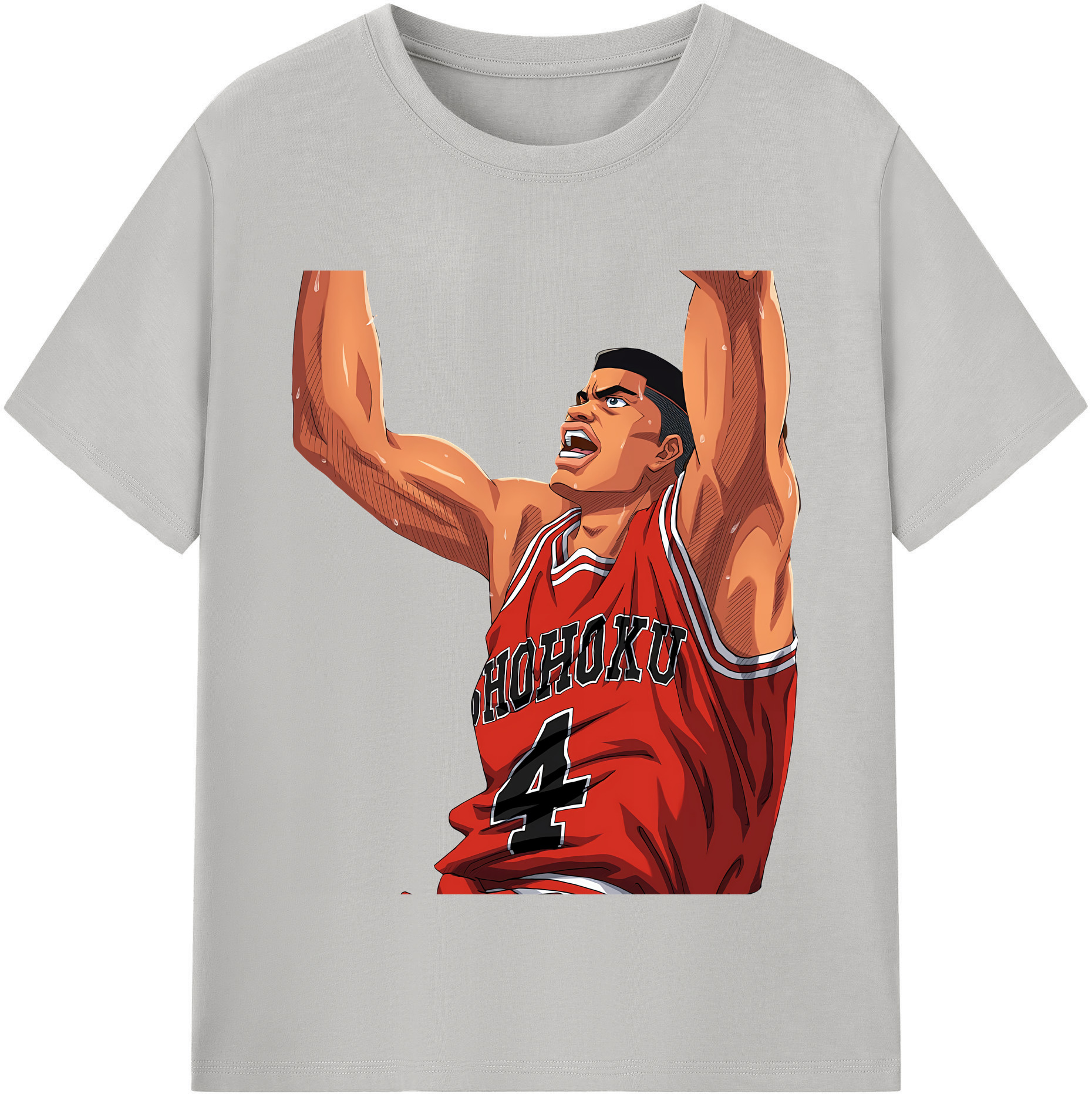 （画像用） SLAM DUNK／スラムダンク レディースカジュアルプリントTシャツ（綿100％）