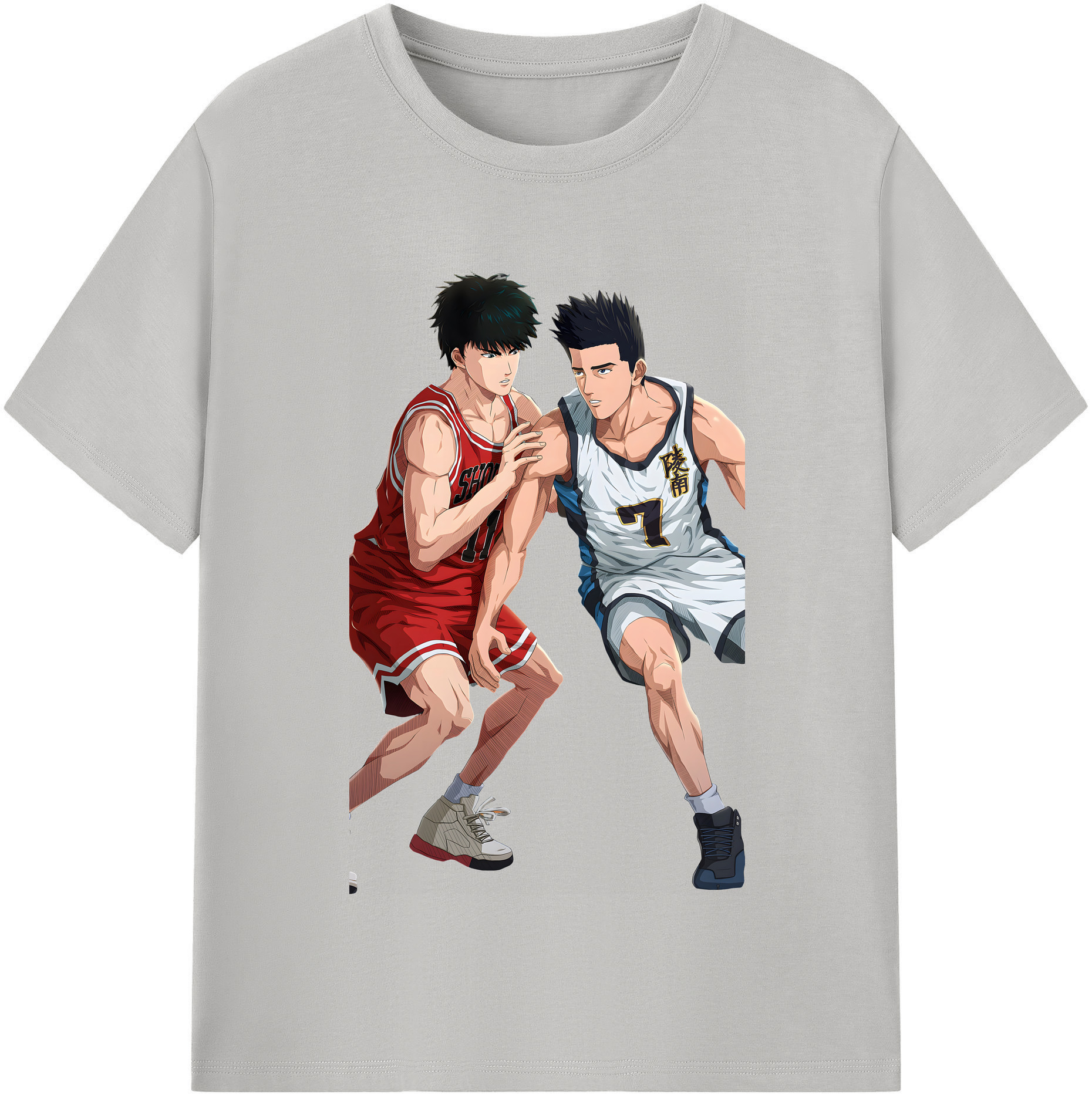 （画像用） SLAM DUNK／スラムダンク レディースカジュアルプリントTシャツ（綿100％）