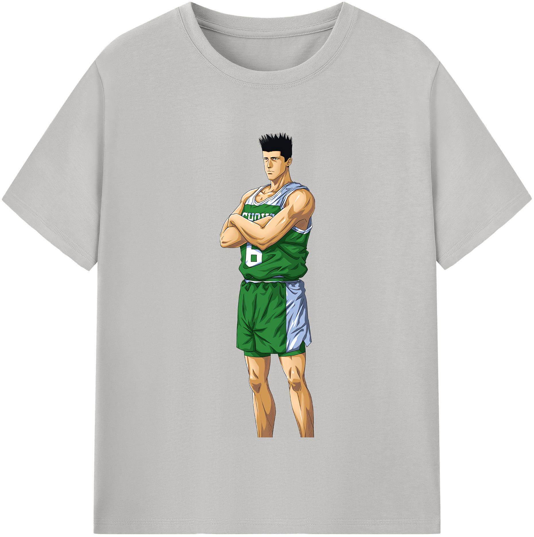（画像用） SLAM DUNK／スラムダンク レディースカジュアルプリントTシャツ（綿100％）