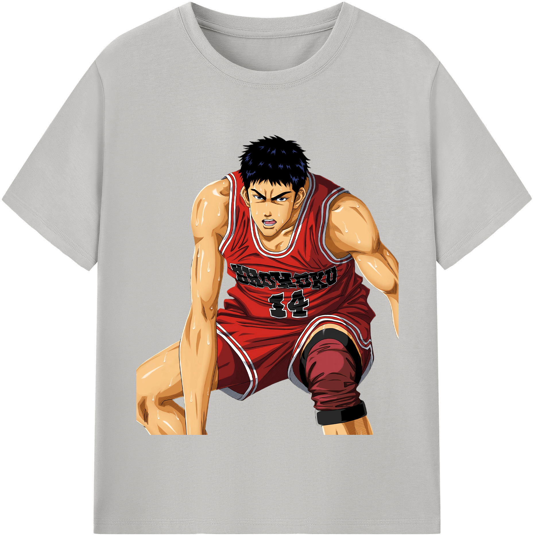 （画像用） SLAM DUNK／スラムダンク レディースカジュアルプリントTシャツ（綿100％）