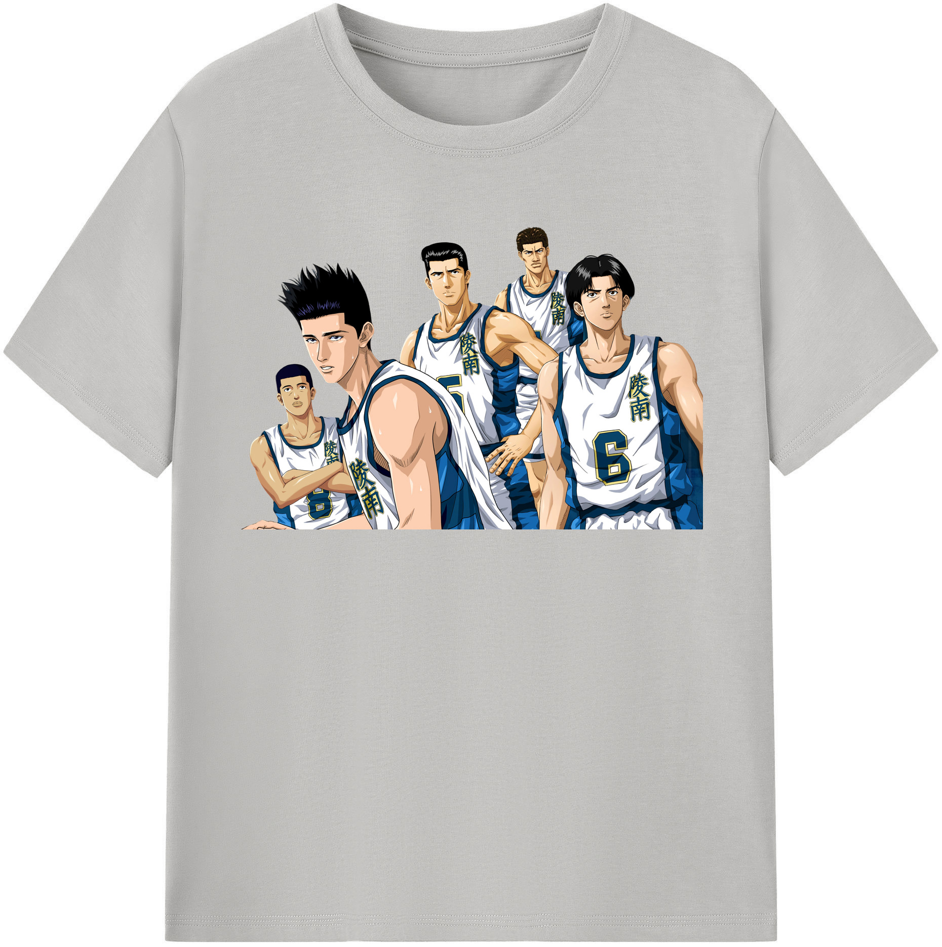 （画像用） SLAM DUNK／スラムダンク レディースカジュアルプリントTシャツ（綿100％）