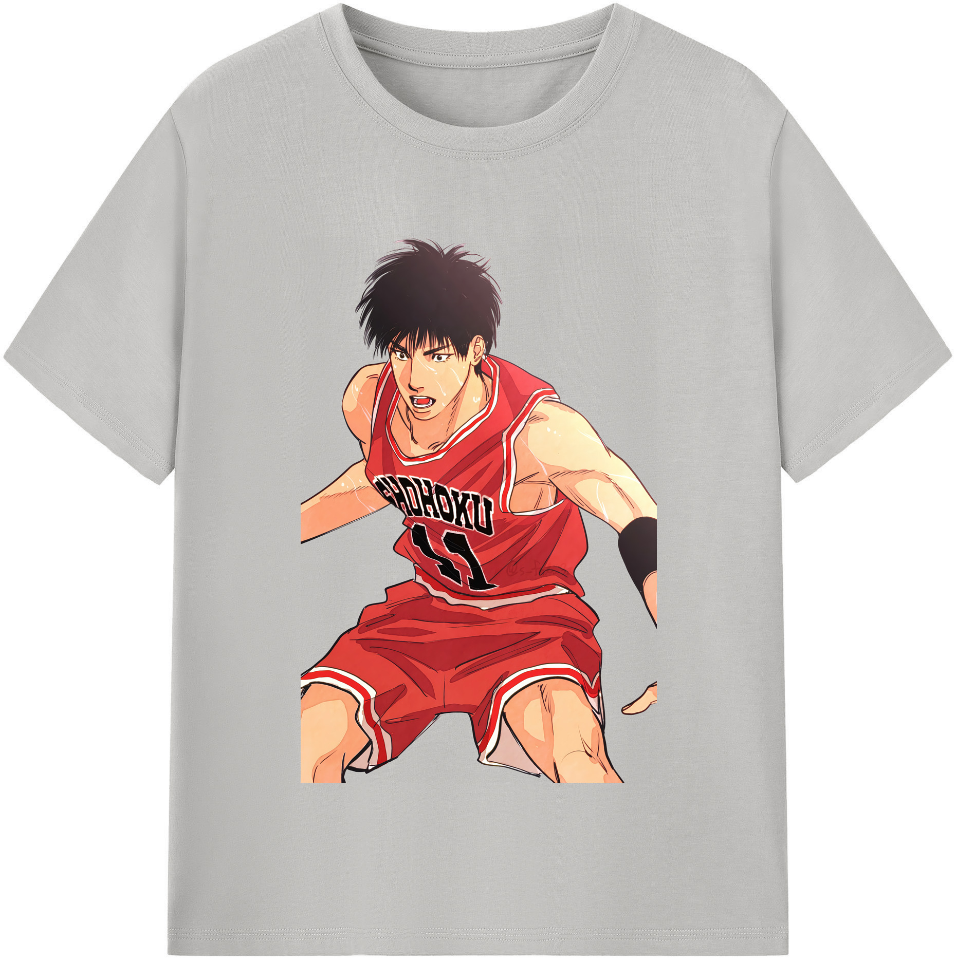 （画像用） SLAM DUNK／スラムダンク レディースカジュアルプリントTシャツ（綿100％）