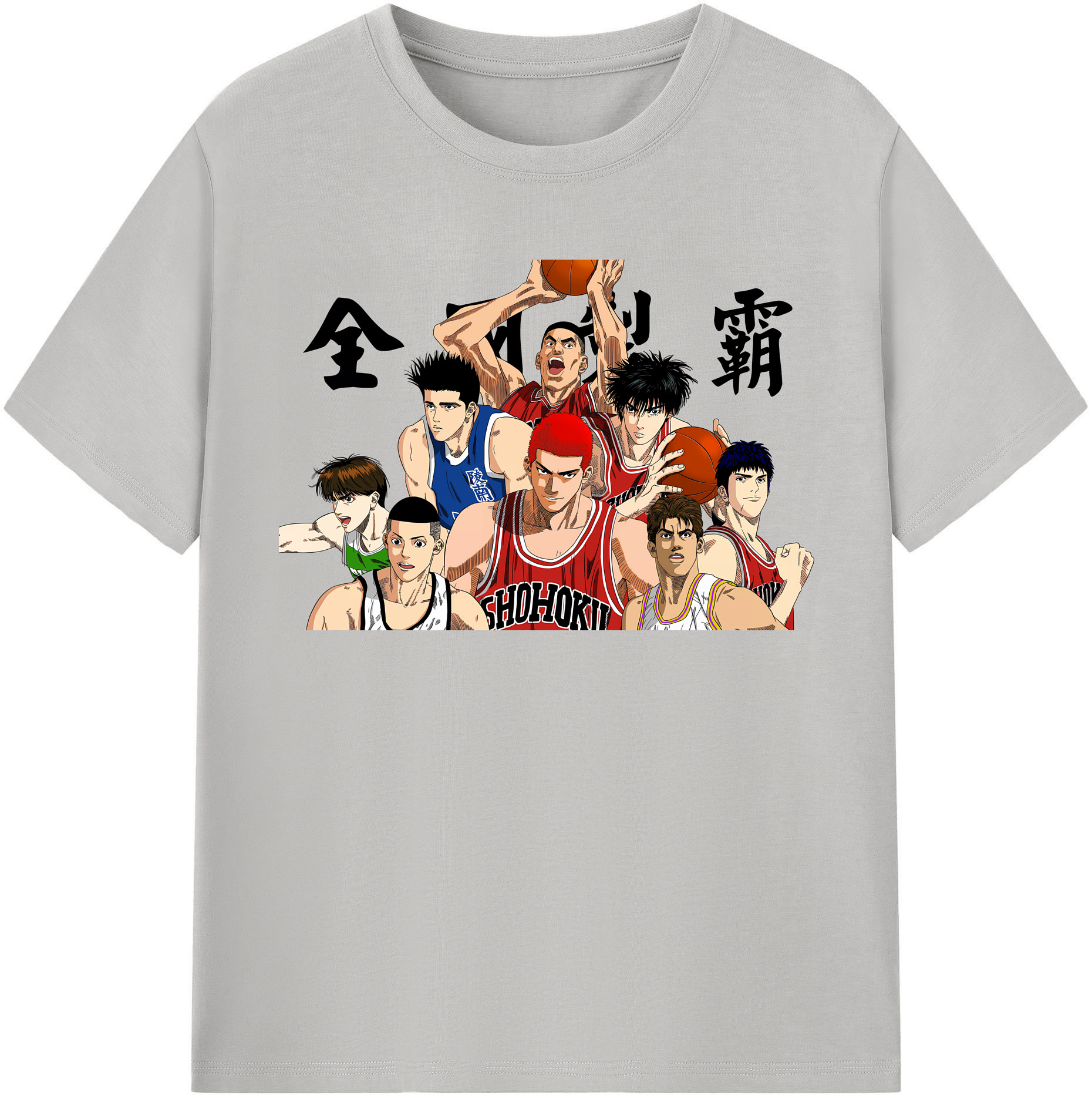 （画像用） SLAM DUNK／スラムダンク レディースカジュアルプリントTシャツ（綿100％）