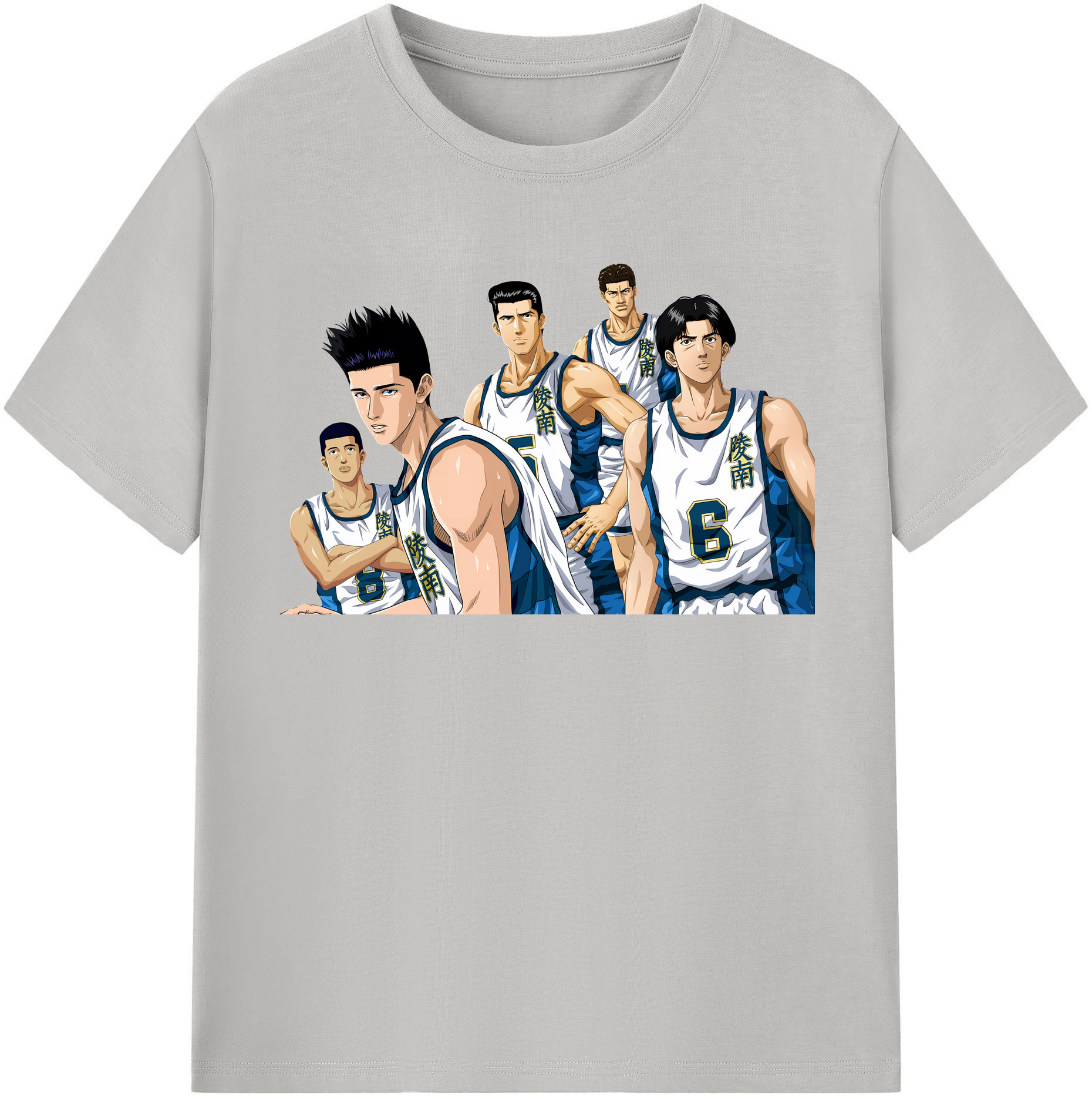 （画像用） SLAM DUNK／スラムダンク レディースカジュアルプリントTシャツ（綿100％）