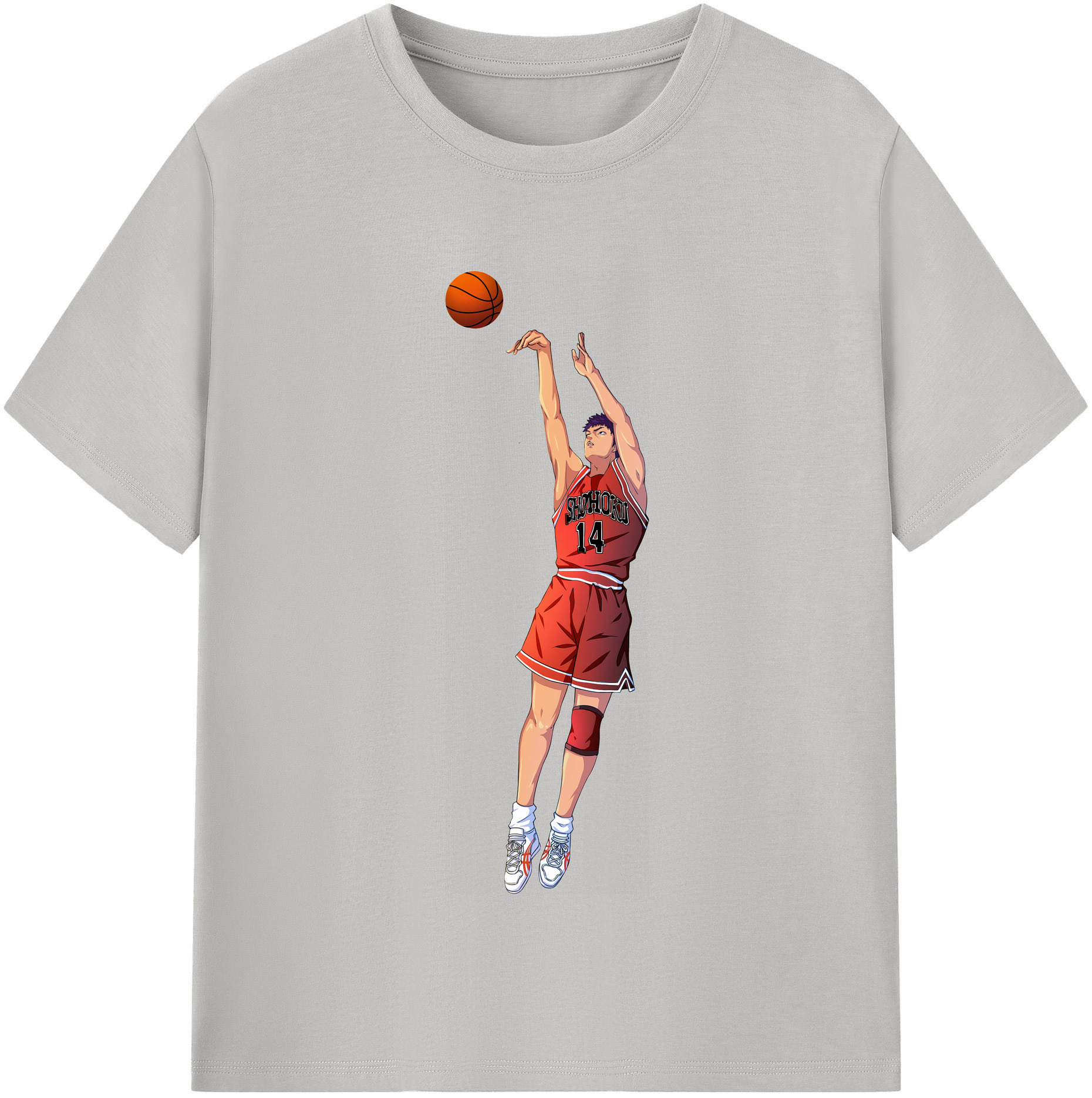 （画像用） SLAM DUNK／スラムダンク レディースカジュアルプリントTシャツ（綿100％）
