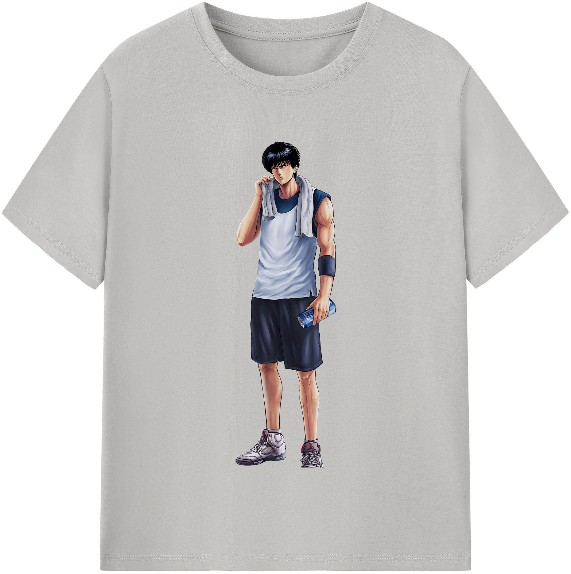 （画像用） SLAM DUNK／スラムダンク レディースカジュアルプリントTシャツ（綿100％）
