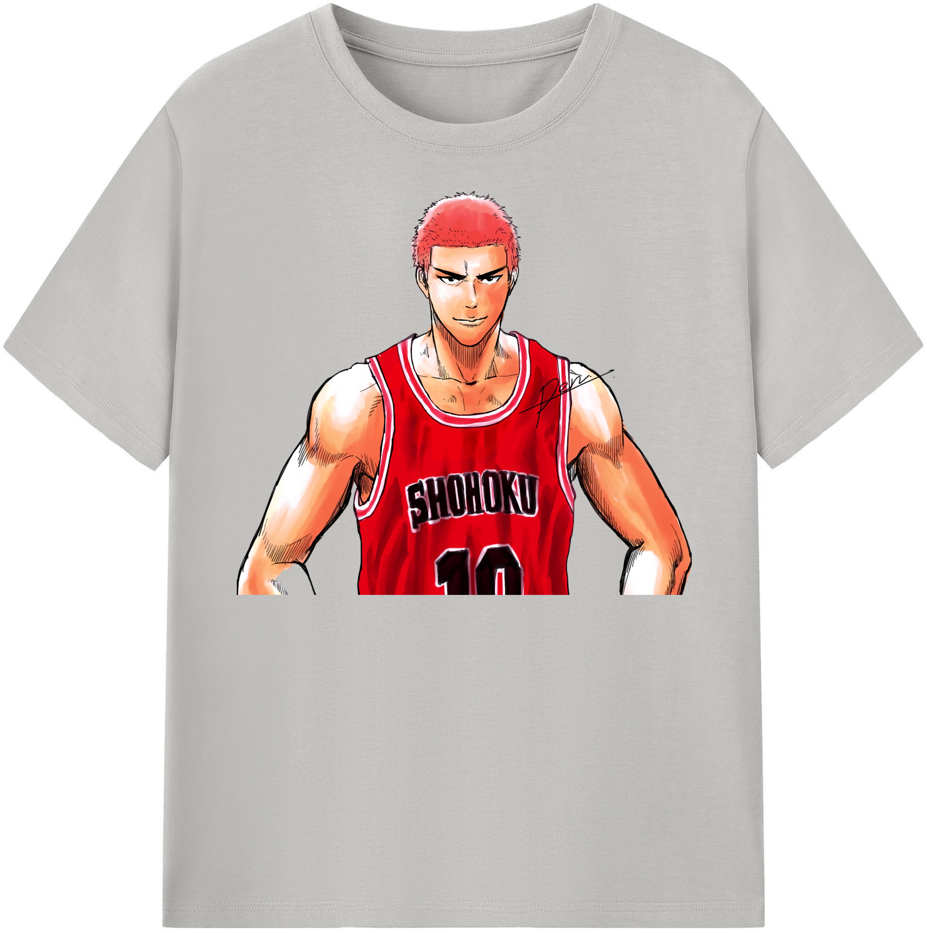 （画像用） SLAM DUNK／スラムダンク レディースカジュアルプリントTシャツ（綿100％）