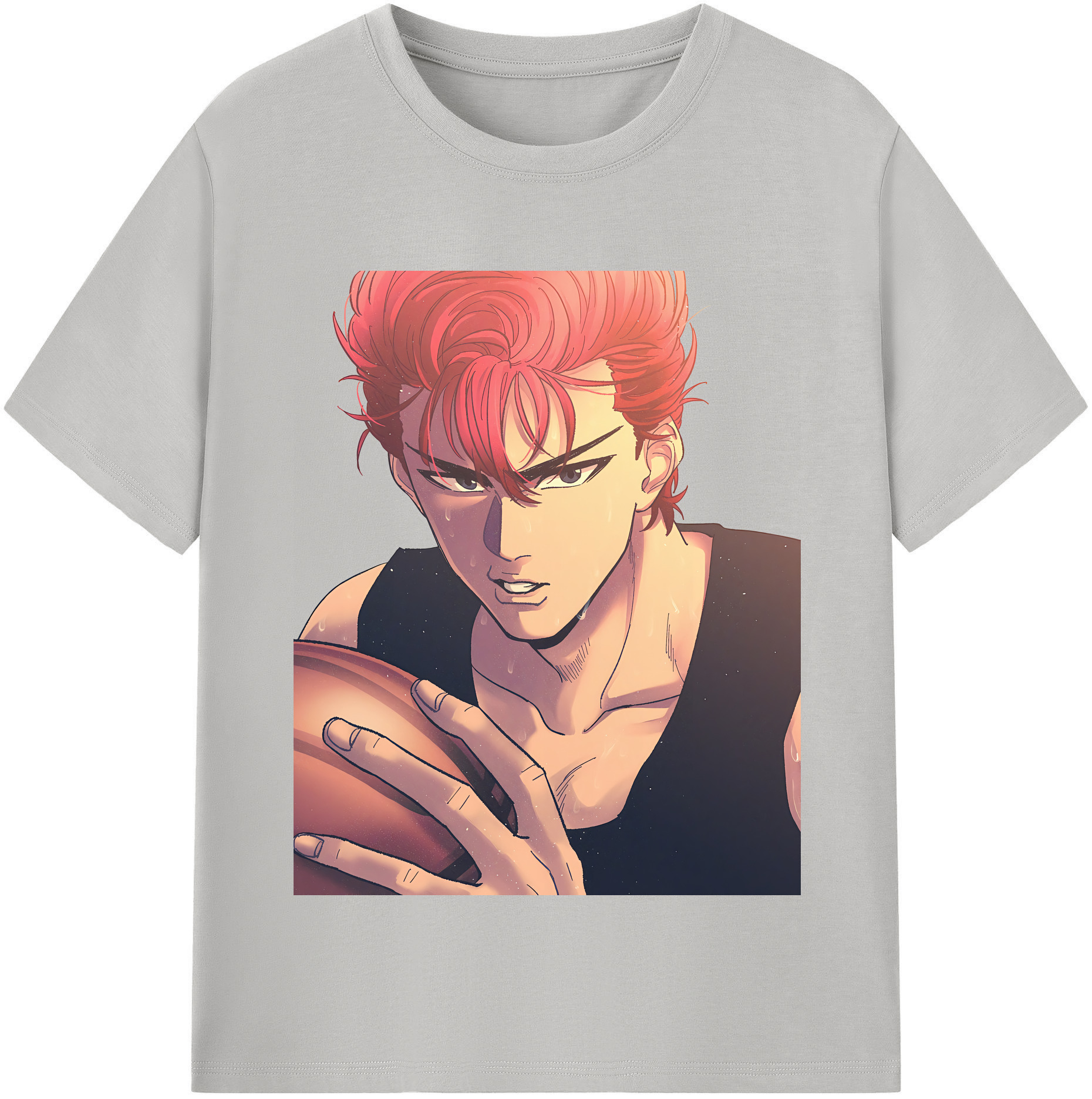 （画像用） SLAM DUNK／スラムダンク レディースカジュアルプリントTシャツ（綿100％）