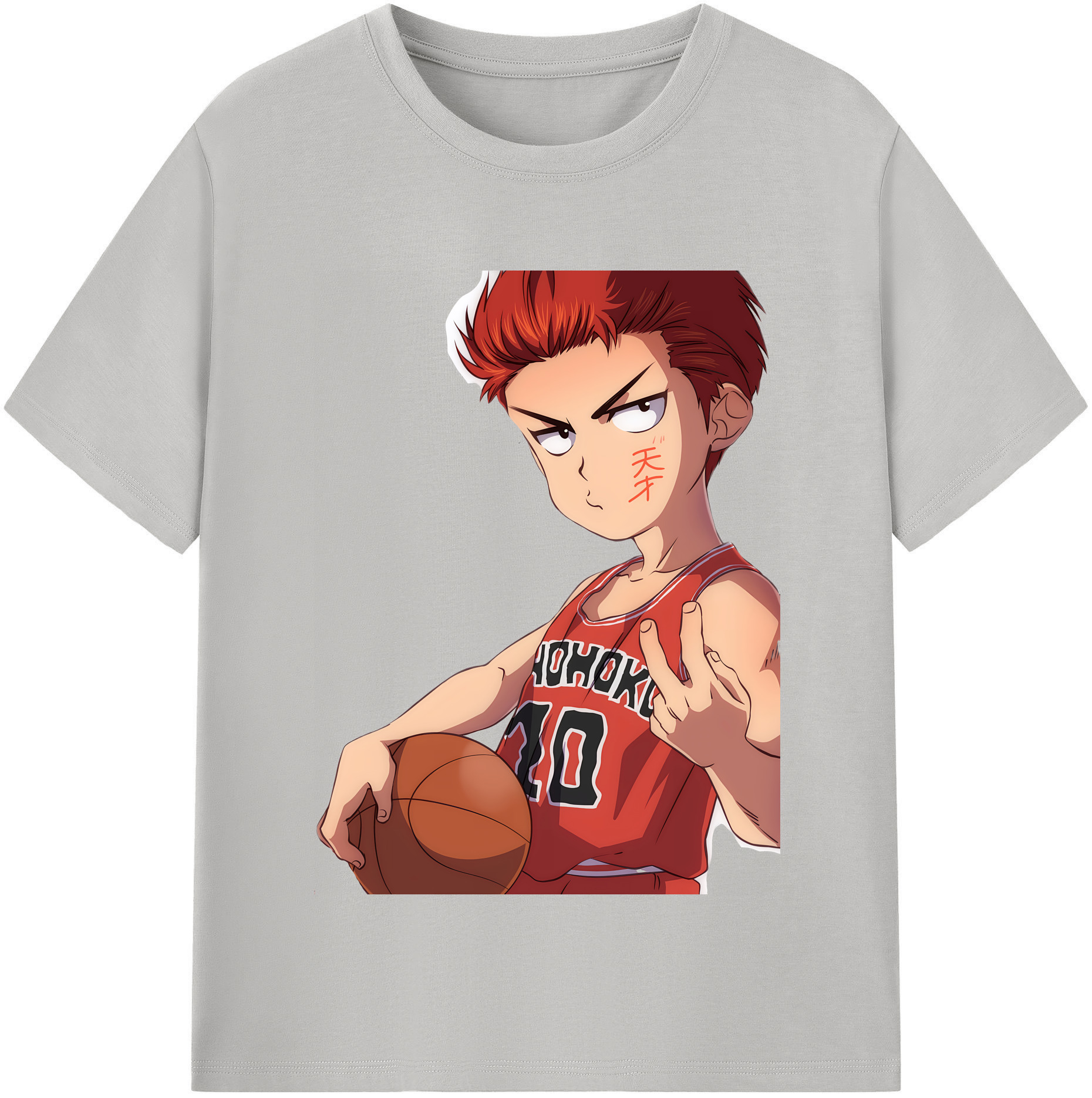 （画像用） SLAM DUNK／スラムダンク レディースカジュアルプリントTシャツ（綿100％）