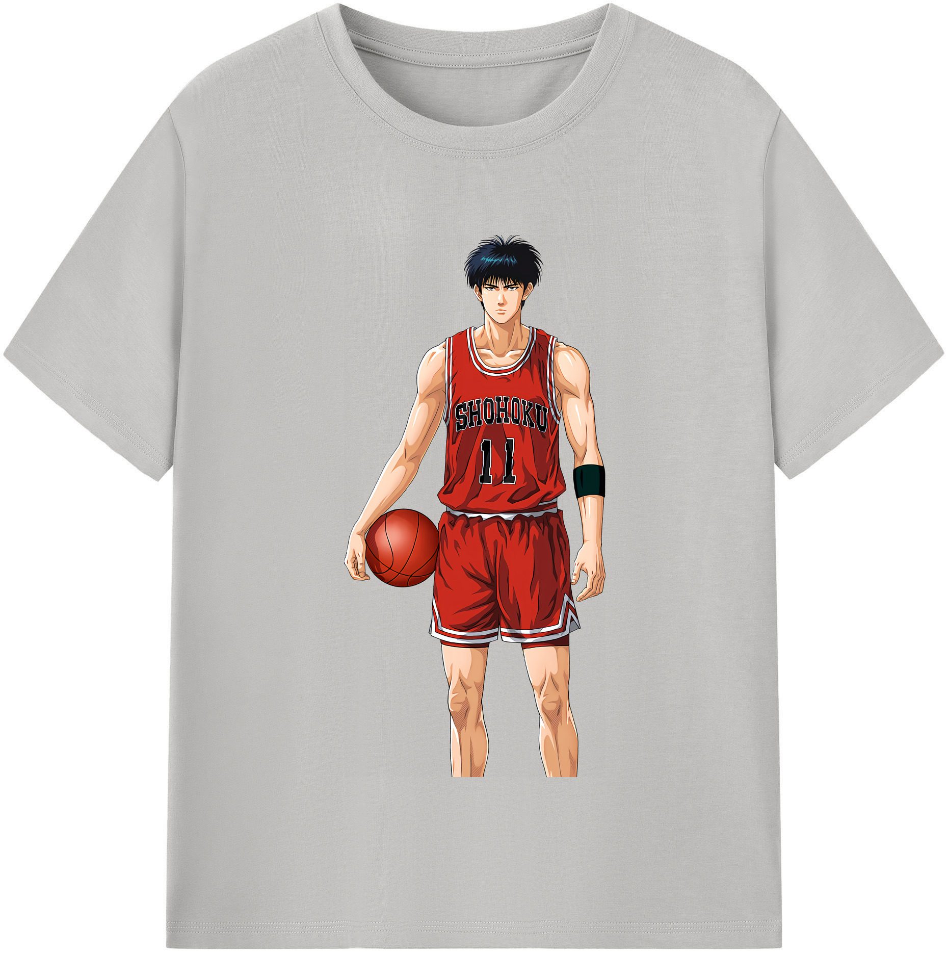 （画像用） SLAM DUNK／スラムダンク レディースカジュアルプリントTシャツ（綿100％）