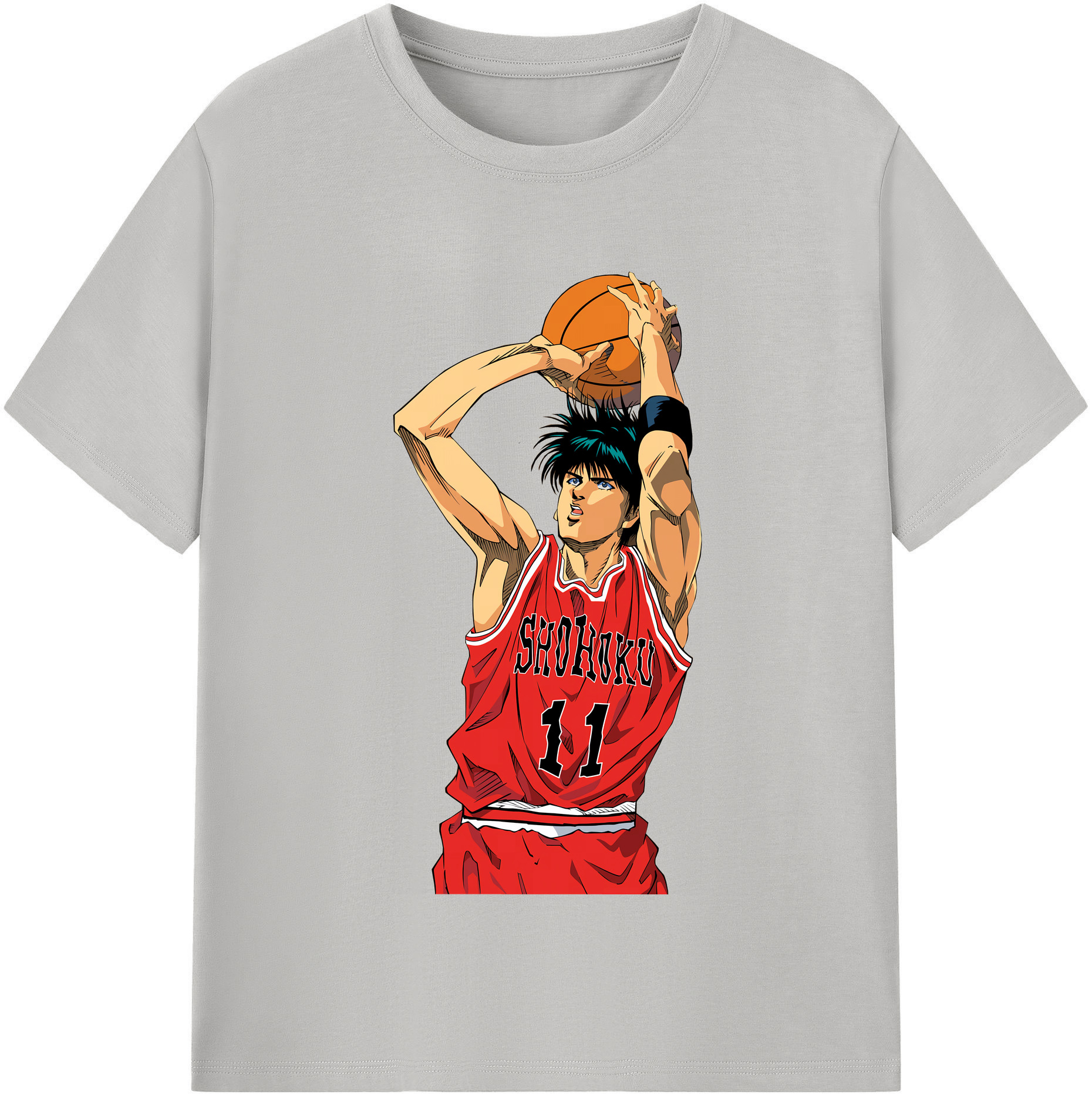 （画像用） SLAM DUNK／スラムダンク レディースカジュアルプリントTシャツ（綿100％）