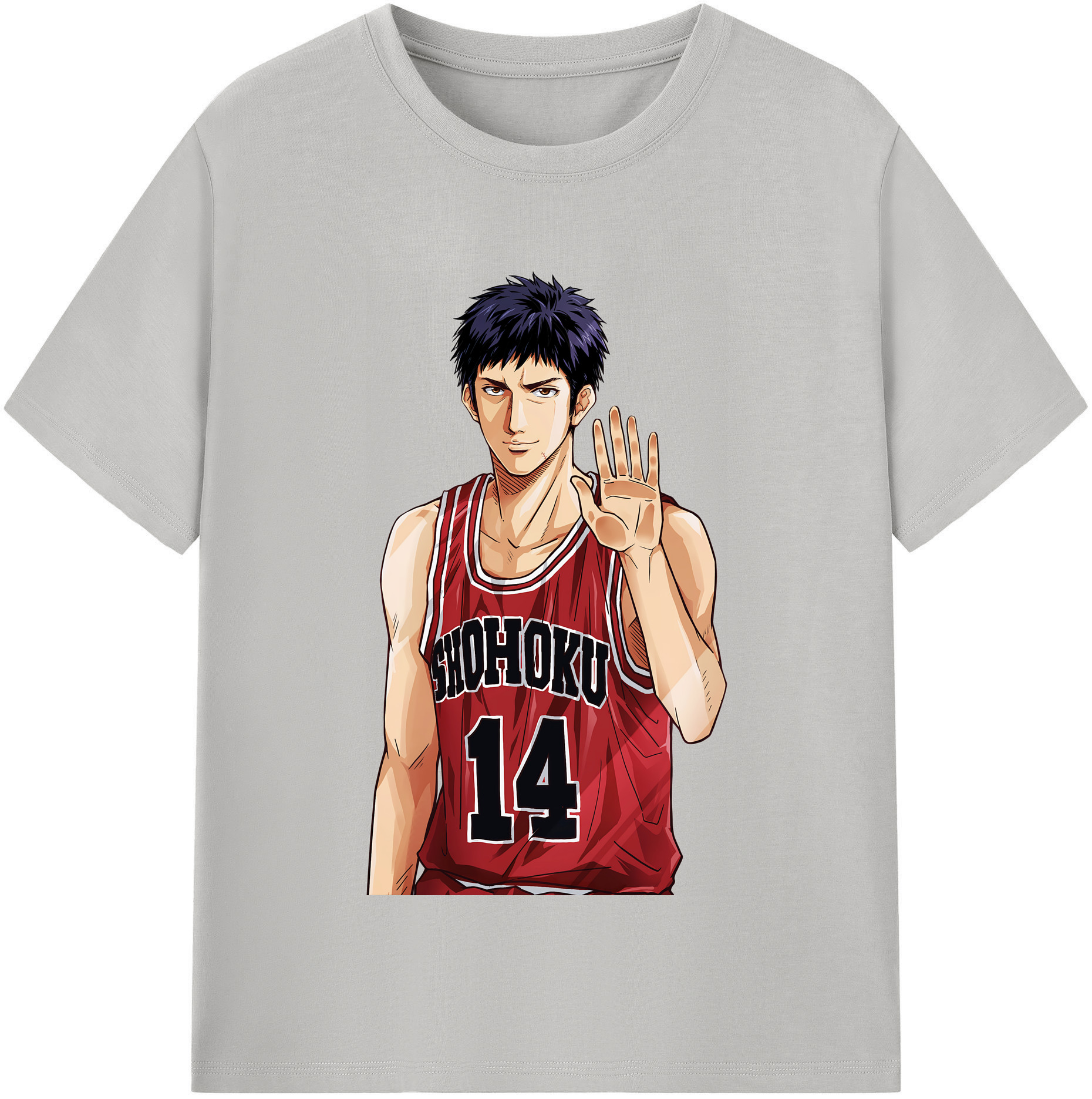 （画像用） SLAM DUNK／スラムダンク レディースカジュアルプリントTシャツ（綿100％）