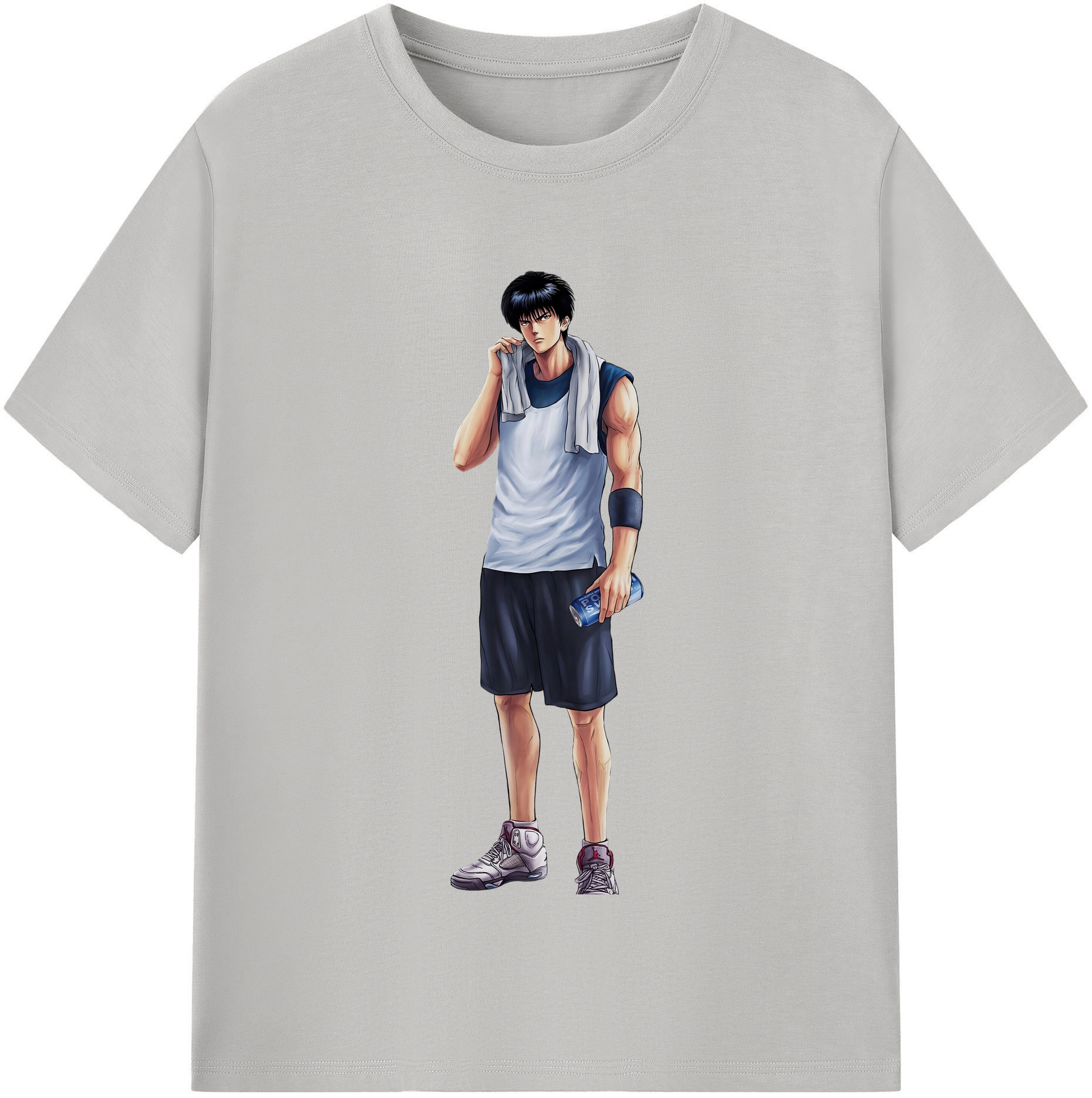 （画像用） SLAM DUNK／スラムダンク レディースカジュアルプリントTシャツ（綿100％）