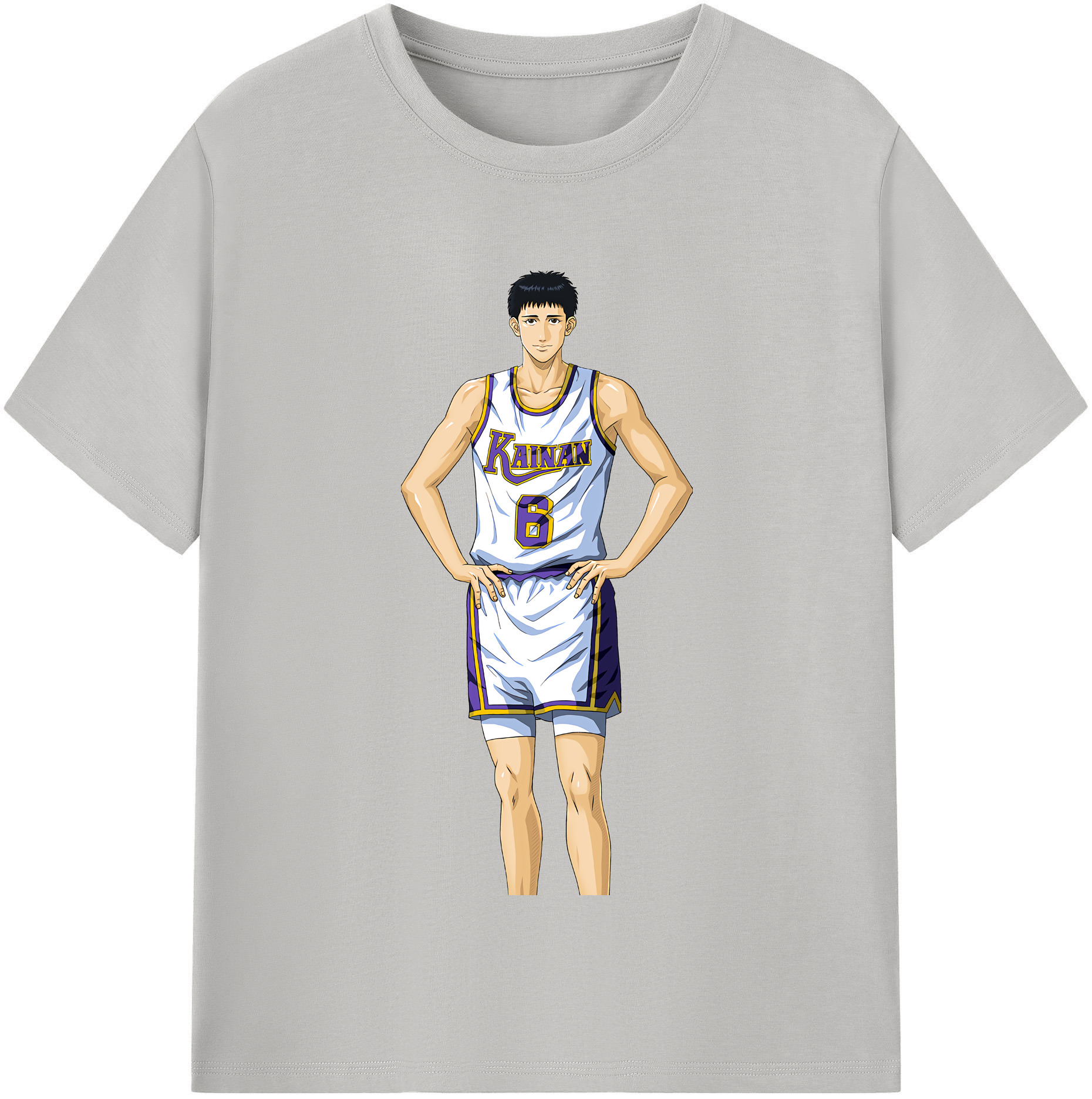 （画像用） SLAM DUNK／スラムダンク レディースカジュアルプリントTシャツ（綿100％）