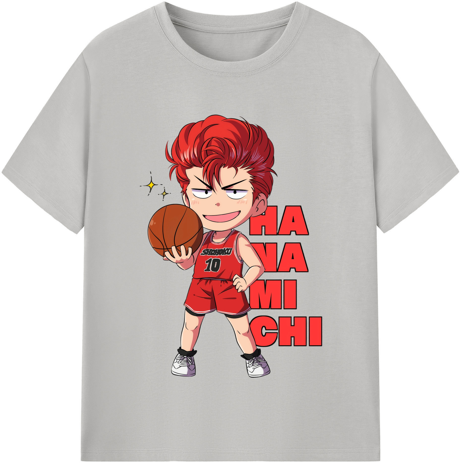 （画像用） SLAM DUNK／スラムダンク レディースカジュアルプリントTシャツ（綿100％）