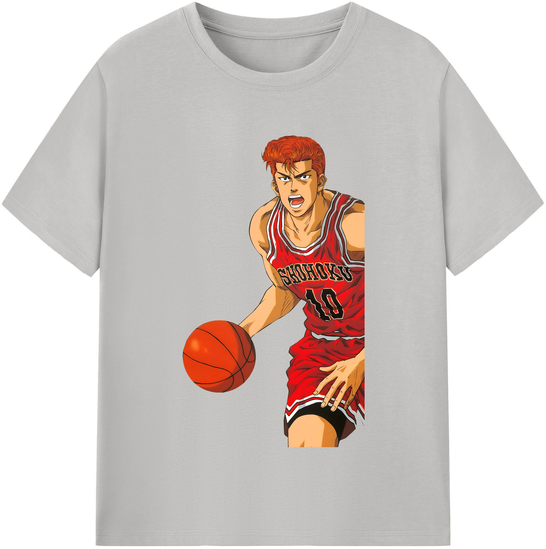 （画像用） SLAM DUNK／スラムダンク レディースカジュアルプリントTシャツ（綿100％）