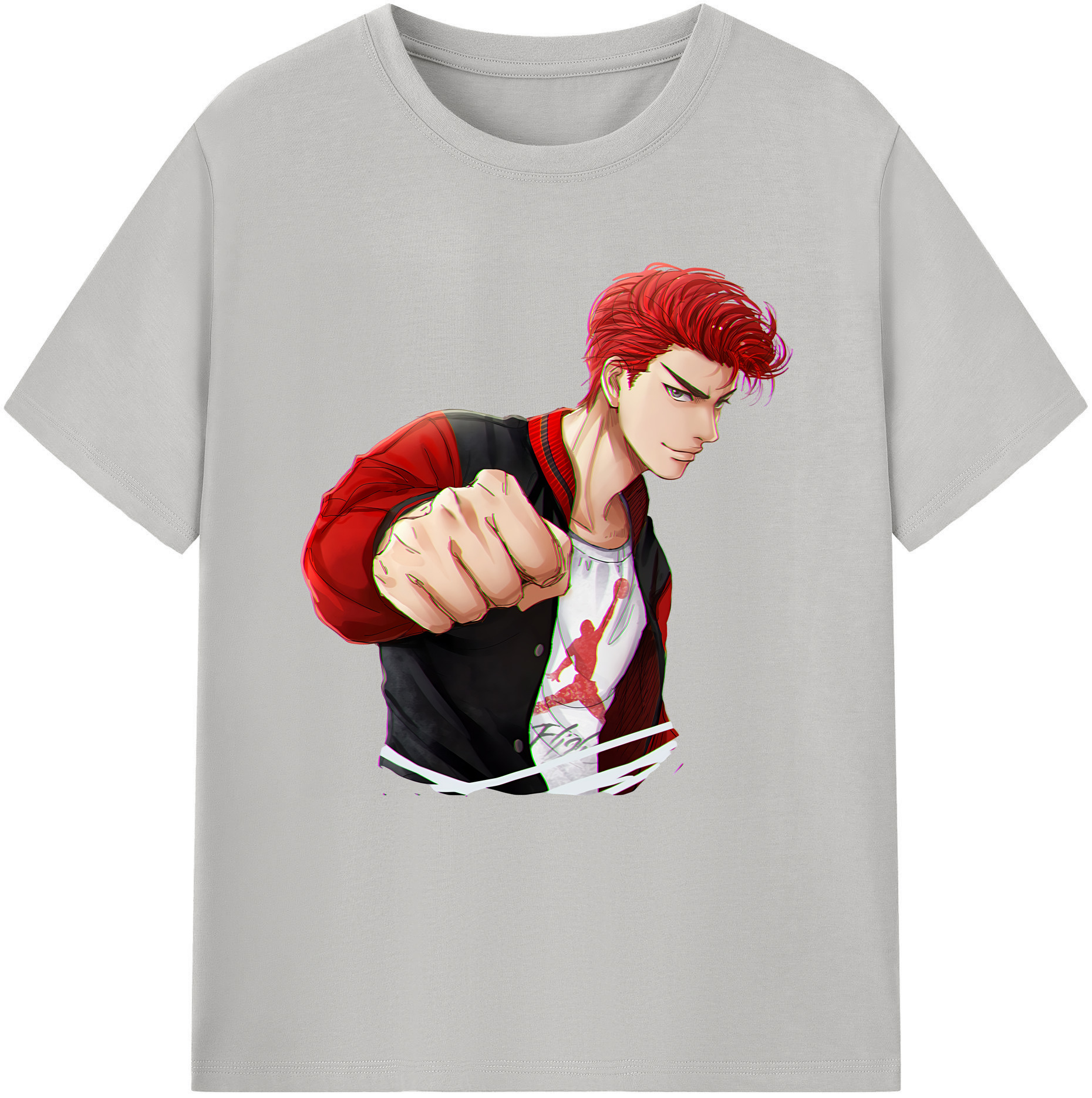 （画像用） SLAM DUNK／スラムダンク レディースカジュアルプリントTシャツ（綿100％）