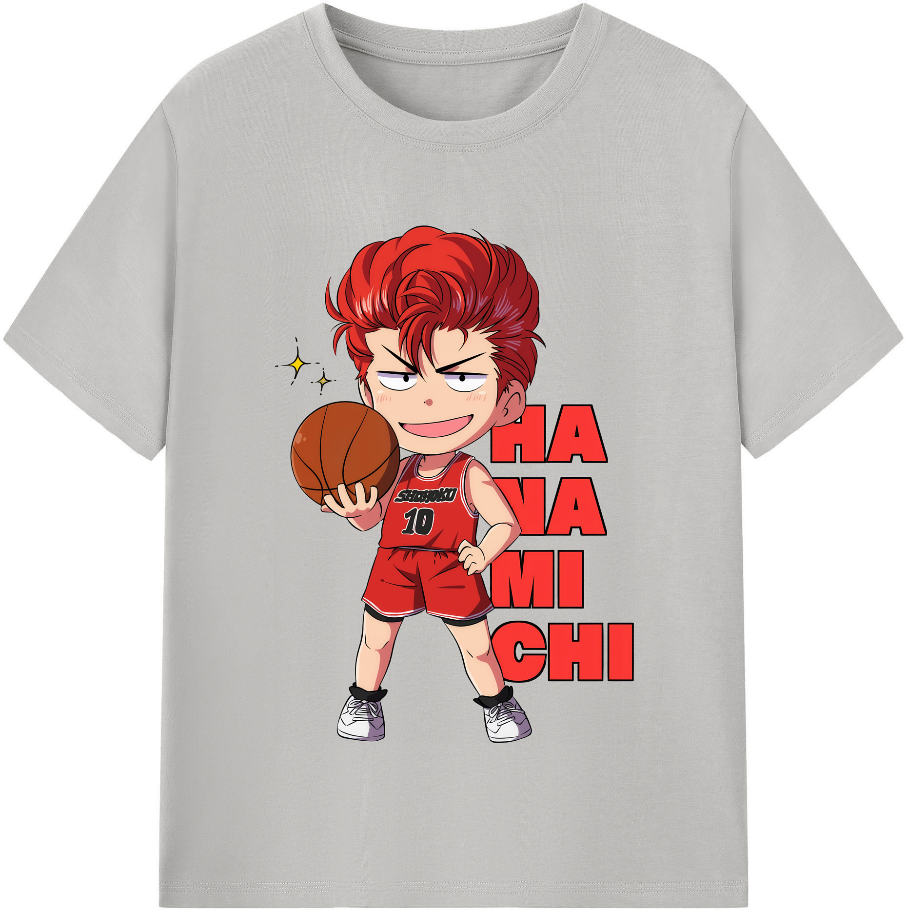 （画像用） SLAM DUNK／スラムダンク レディースカジュアルプリントTシャツ（綿100％）