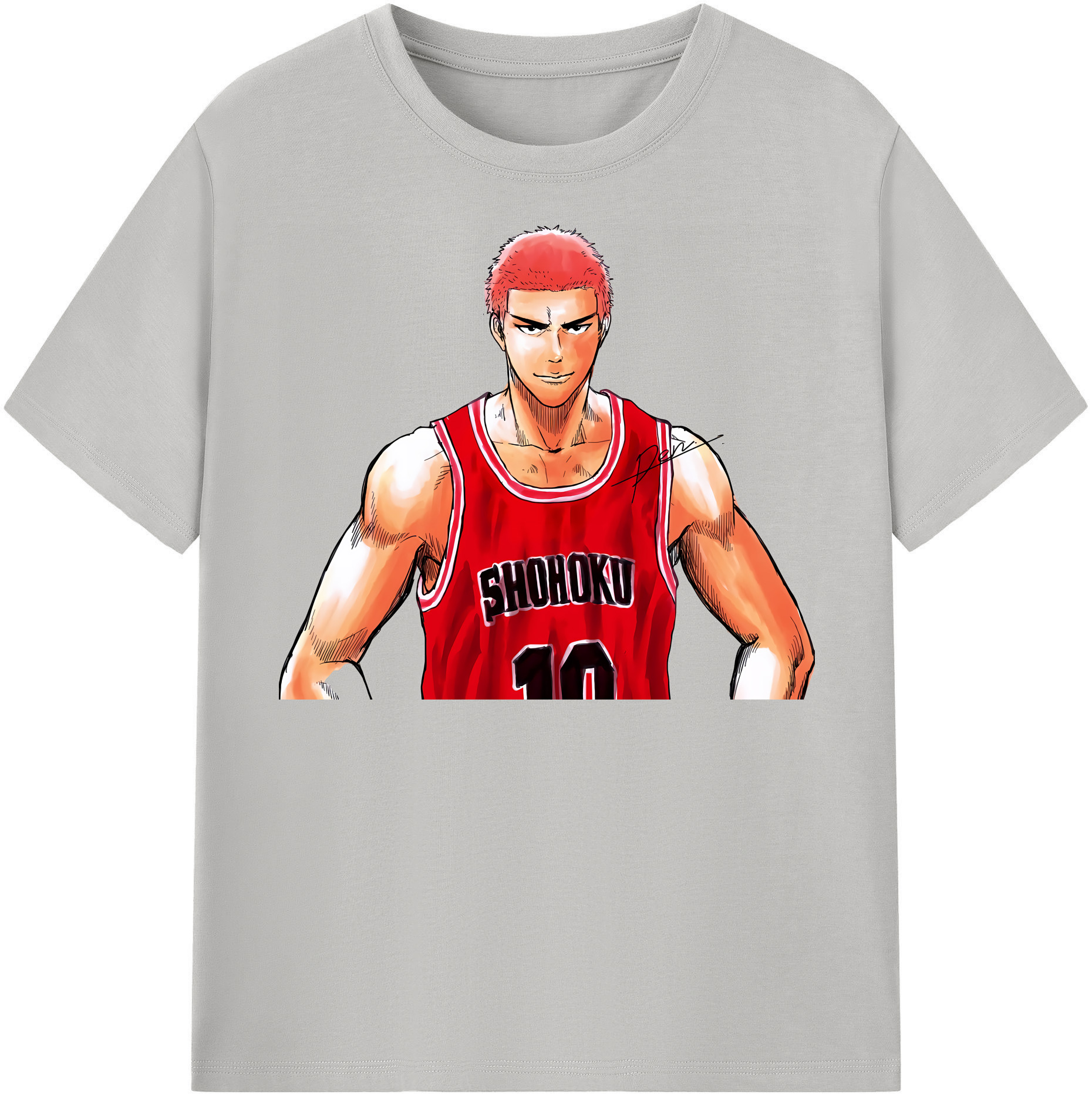 （画像用） SLAM DUNK／スラムダンク レディースカジュアルプリントTシャツ（綿100％）