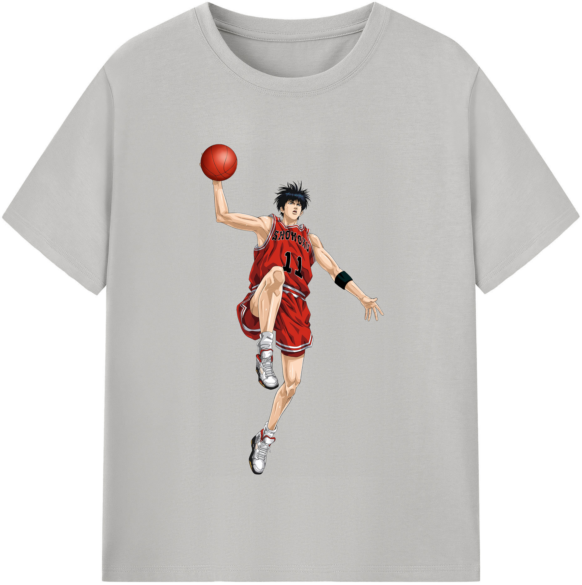 （画像用） SLAM DUNK／スラムダンク レディースカジュアルプリントTシャツ（綿100％）