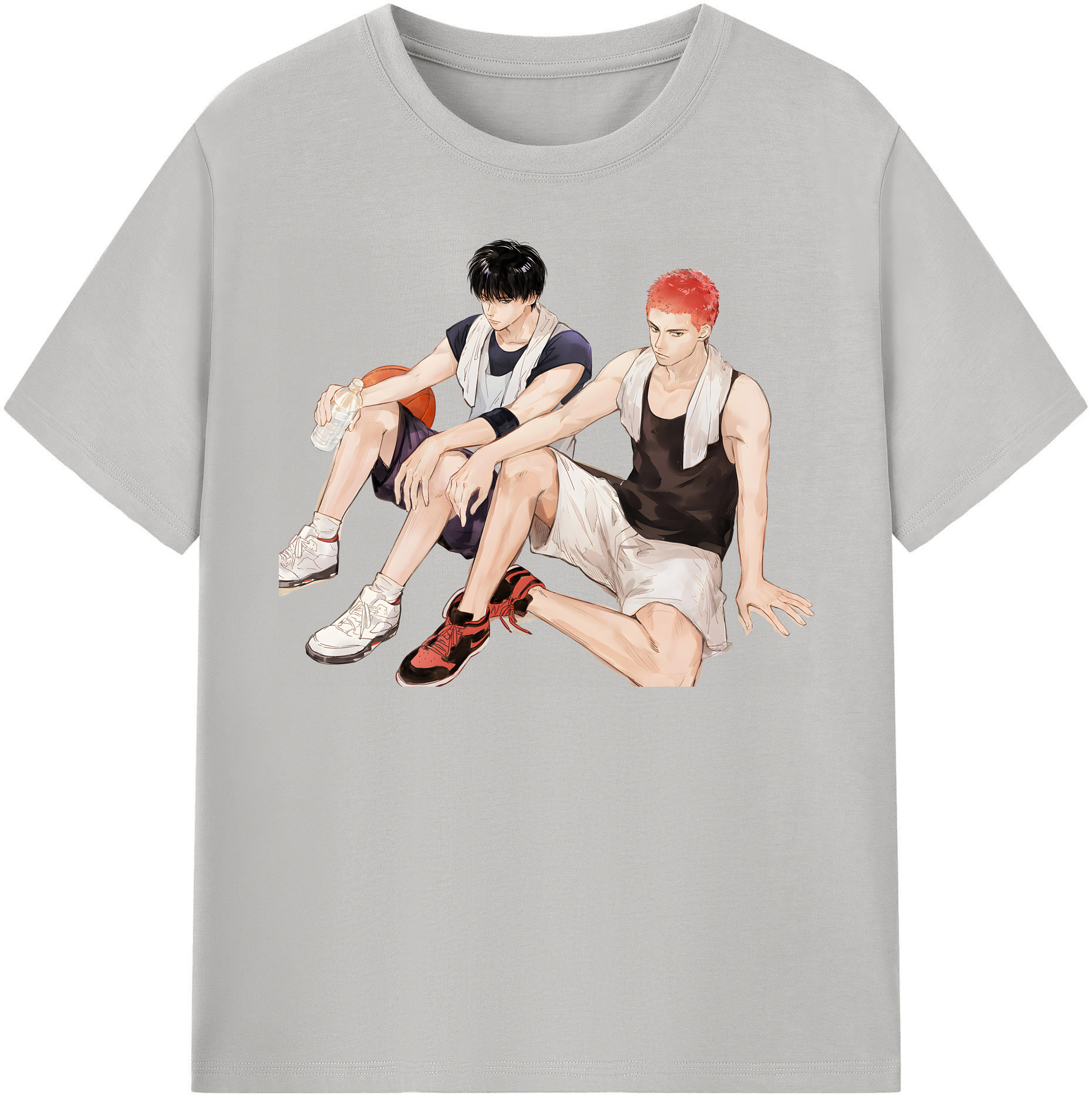 （画像用） SLAM DUNK／スラムダンク レディースカジュアルプリントTシャツ（綿100％）
