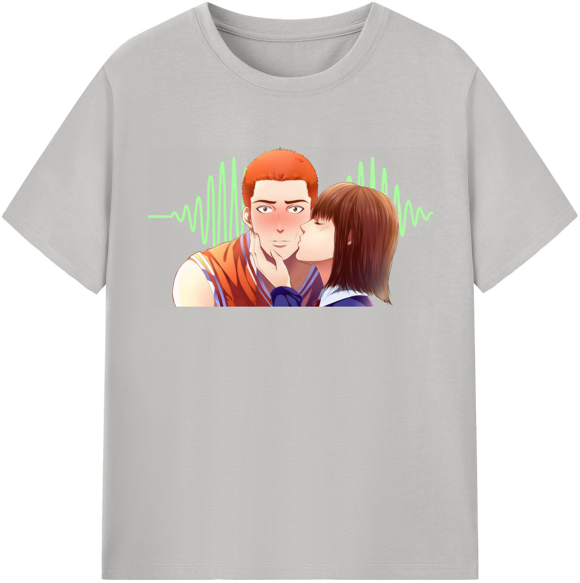 （画像用） SLAM DUNK／スラムダンク レディースカジュアルプリントTシャツ（綿100％）