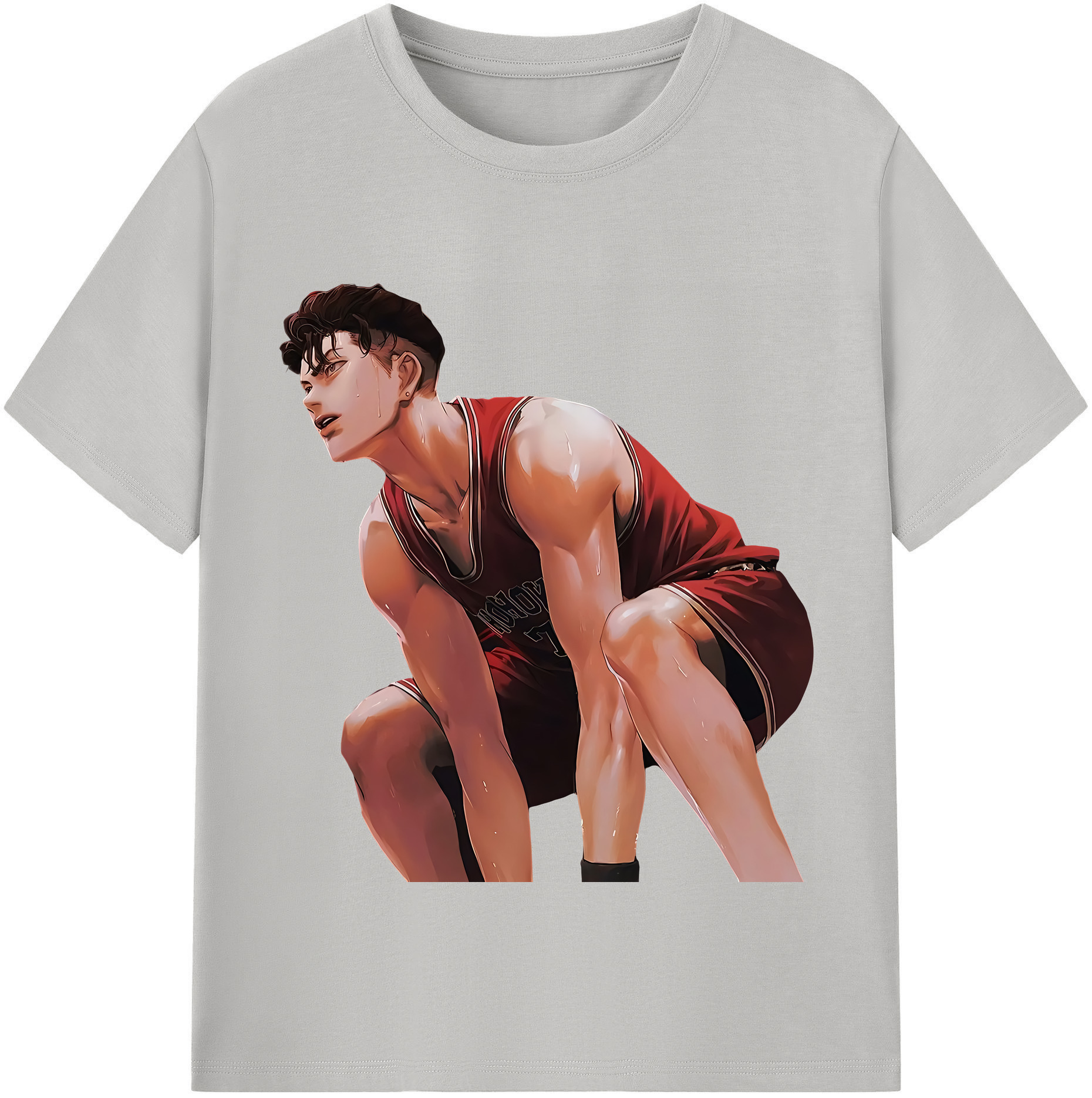 （画像用） SLAM DUNK／スラムダンク レディースカジュアルプリントTシャツ（綿100％）