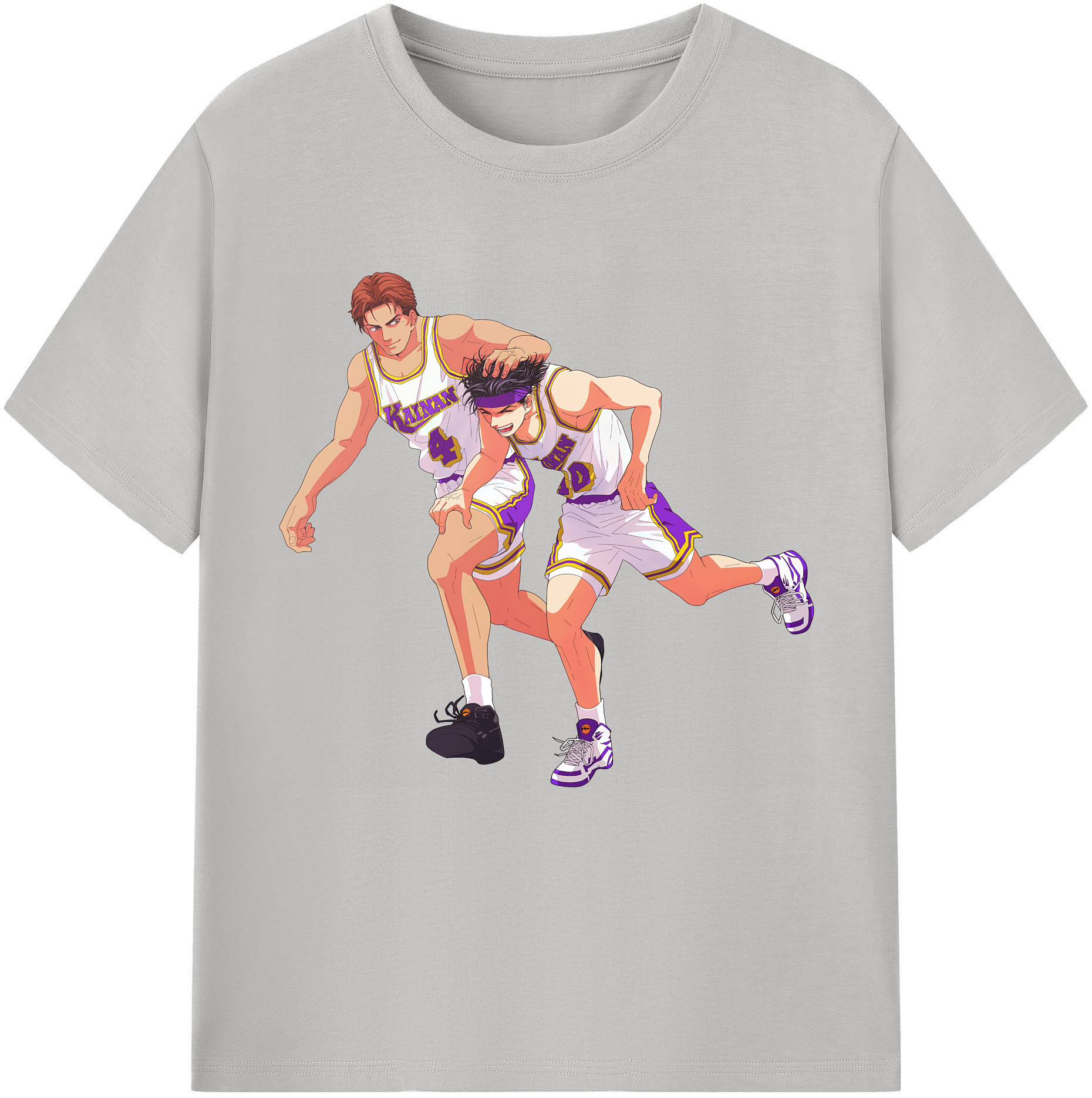 （画像用） SLAM DUNK／スラムダンク レディースカジュアルプリントTシャツ（綿100％）
