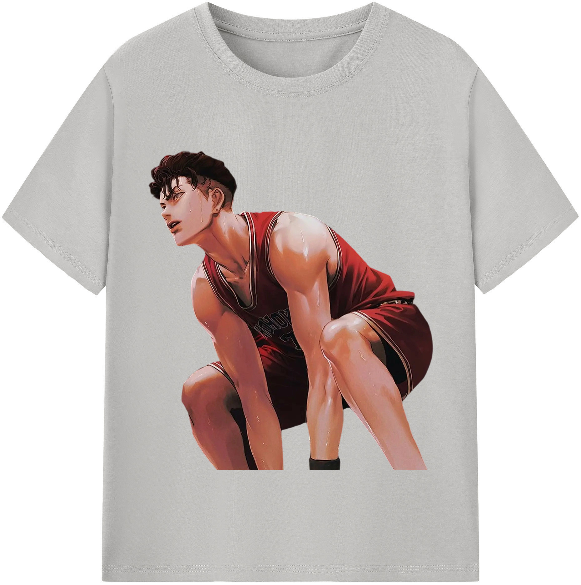 （画像用） SLAM DUNK／スラムダンク レディースカジュアルプリントTシャツ（綿100％）
